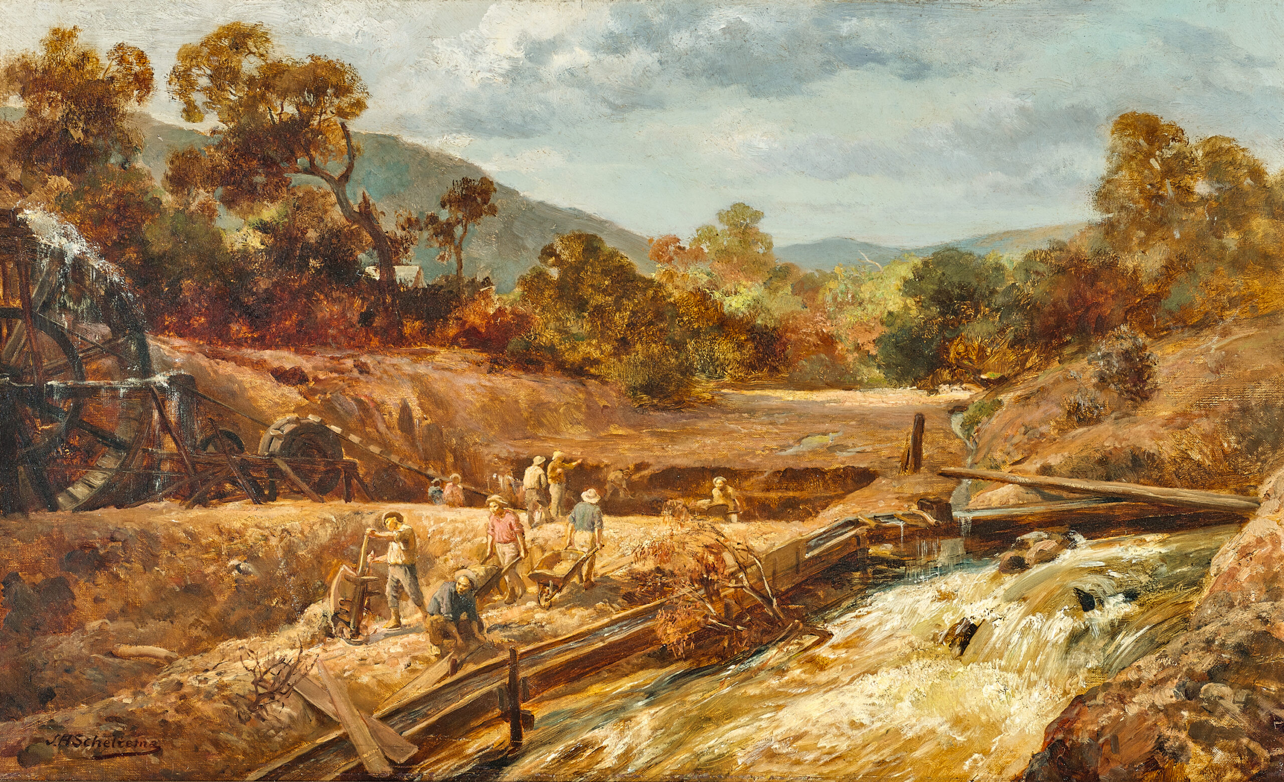 Gold fossickers