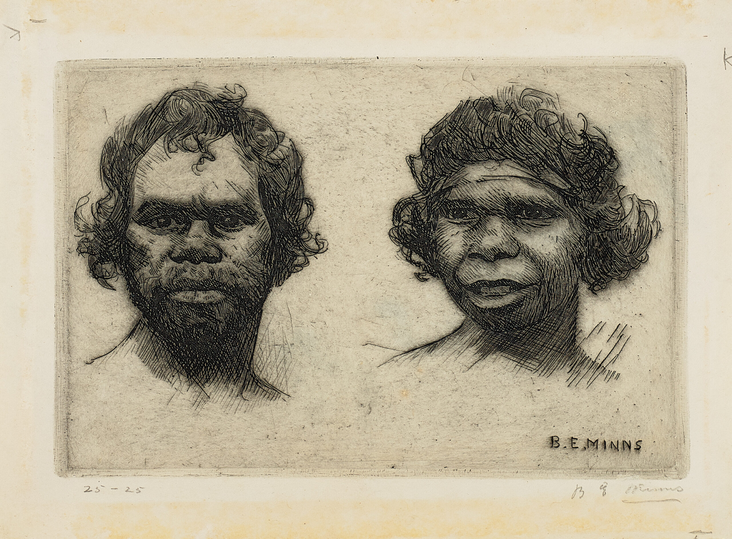 TWO ETCHINGS