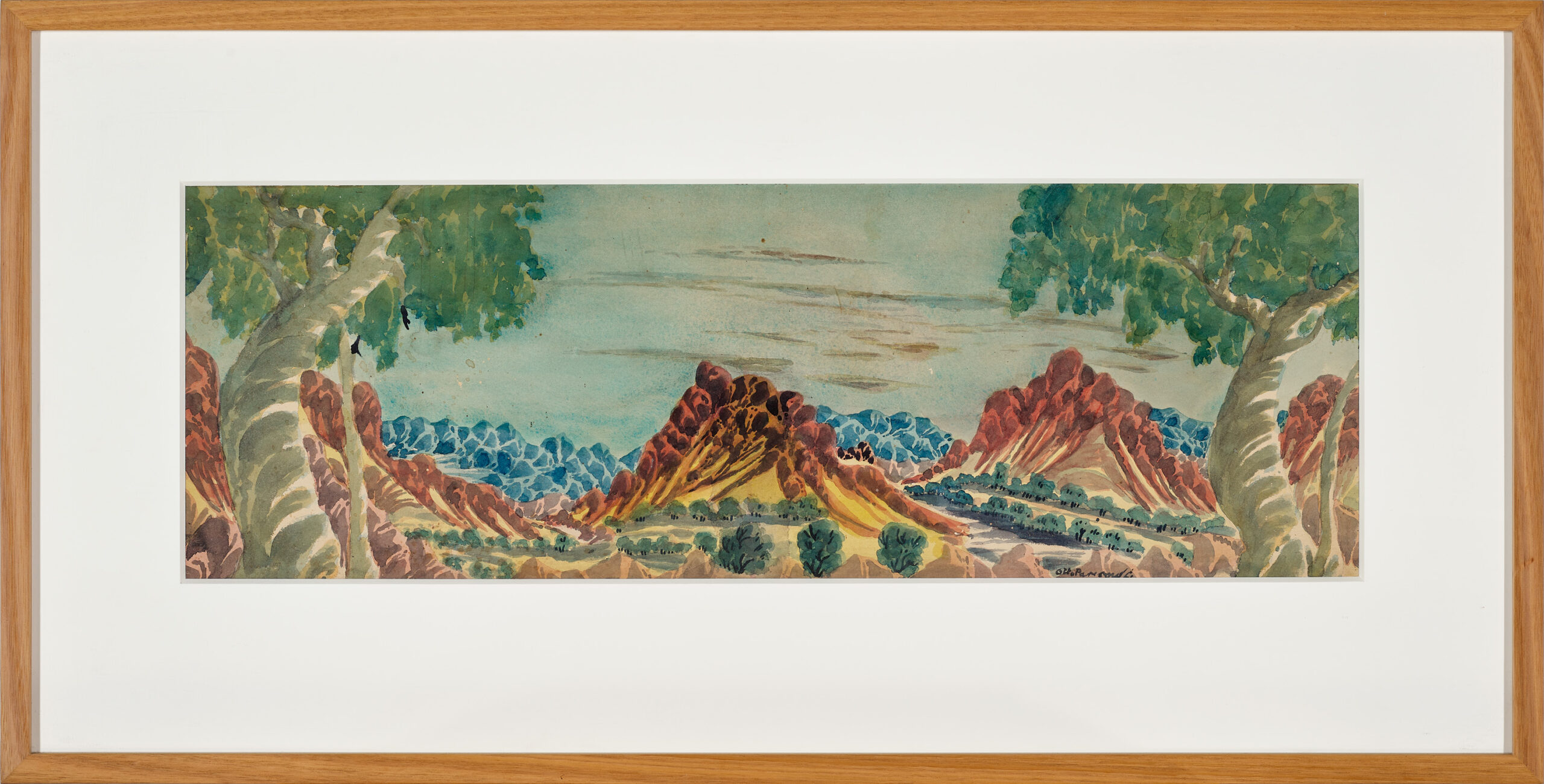 CENTRAL AUSTRALIAN LANDSCAPE