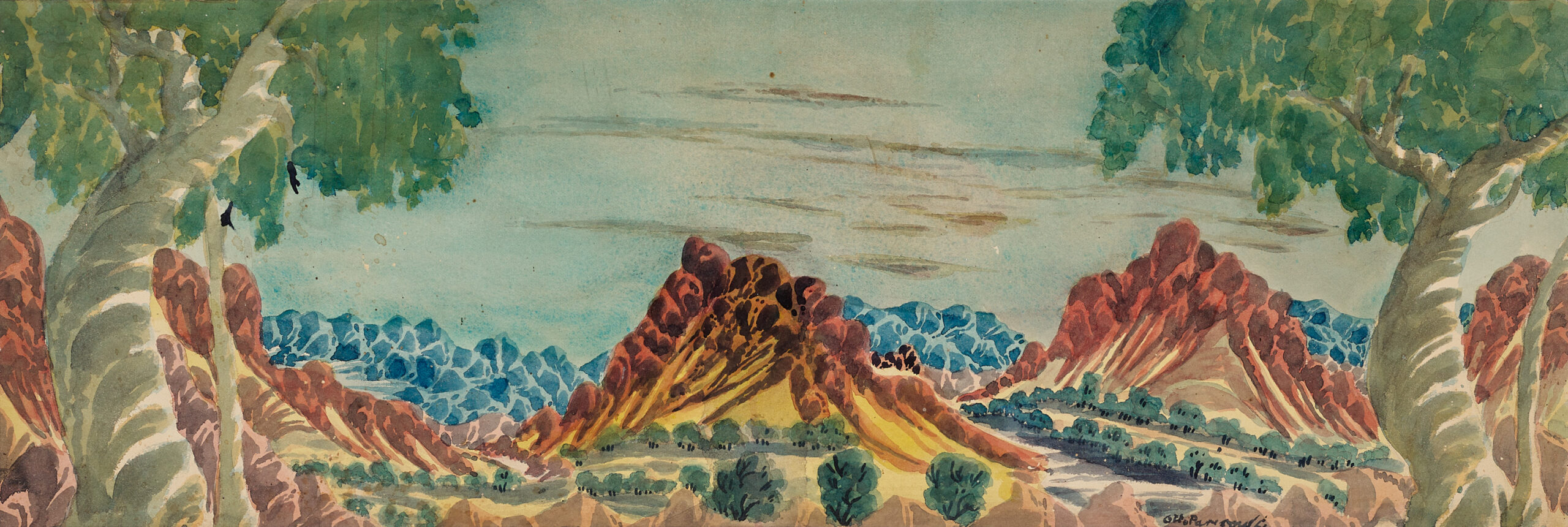CENTRAL AUSTRALIAN LANDSCAPE