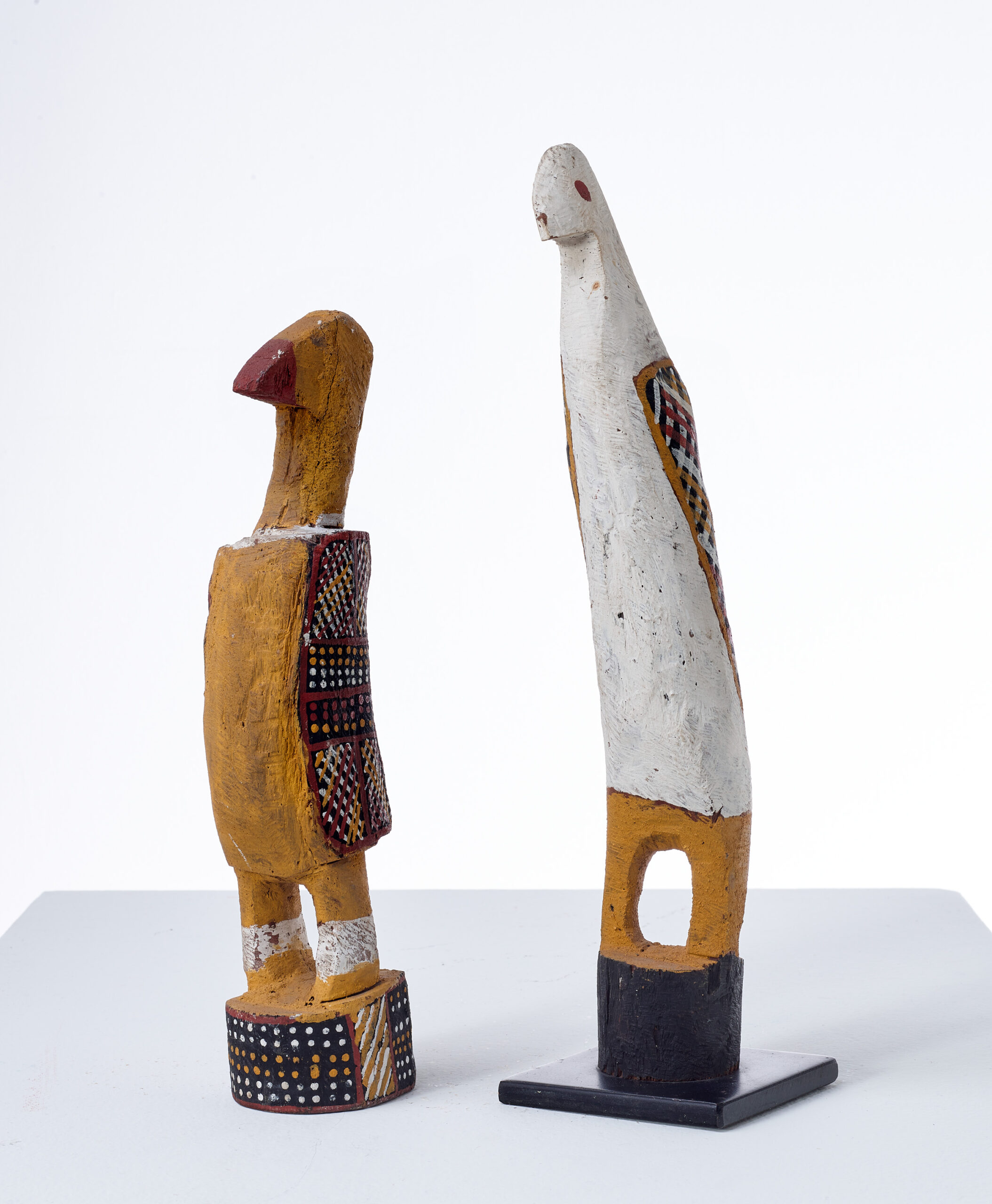 A PAIR OF TIWI BIRDS