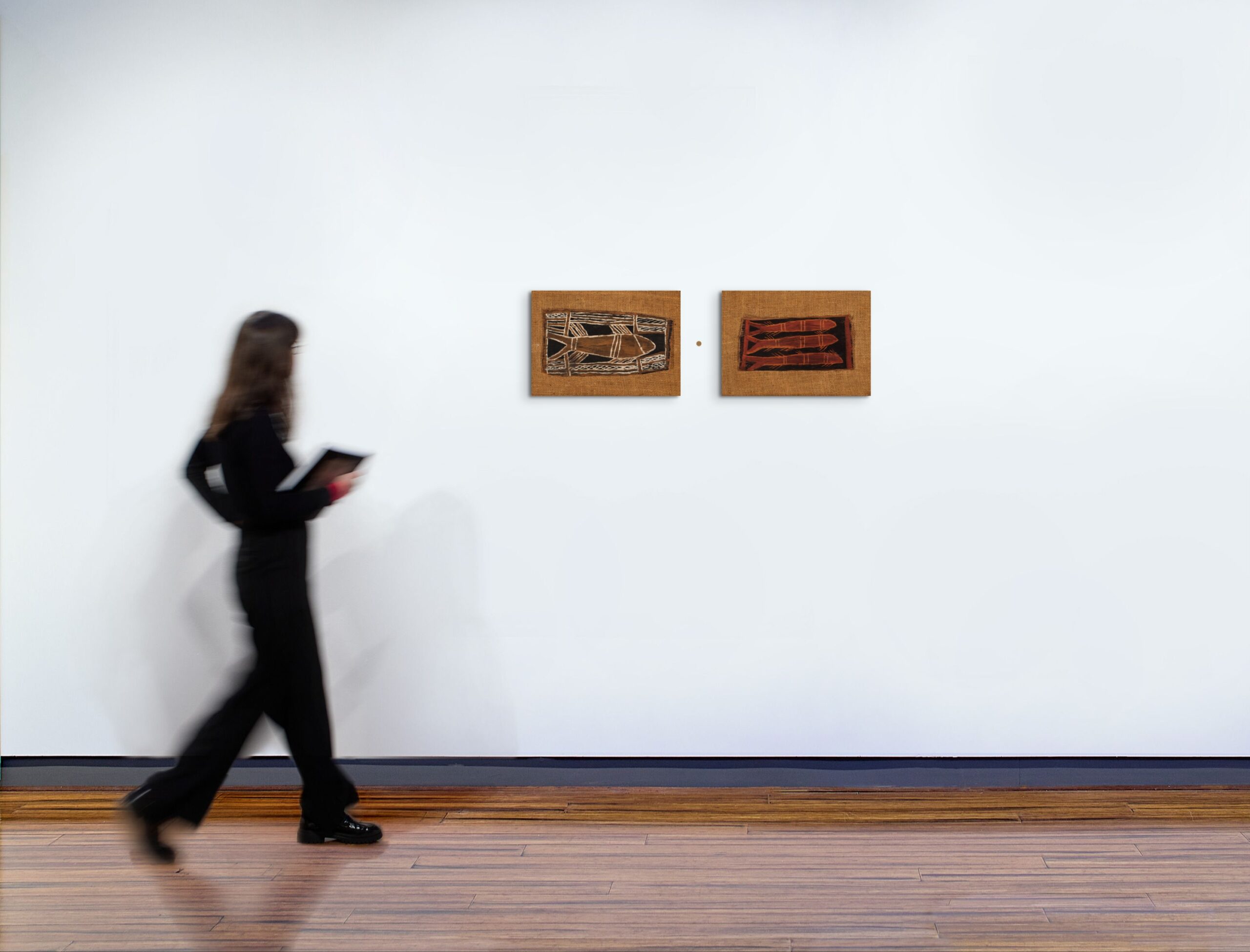 PAIR OF WORKS