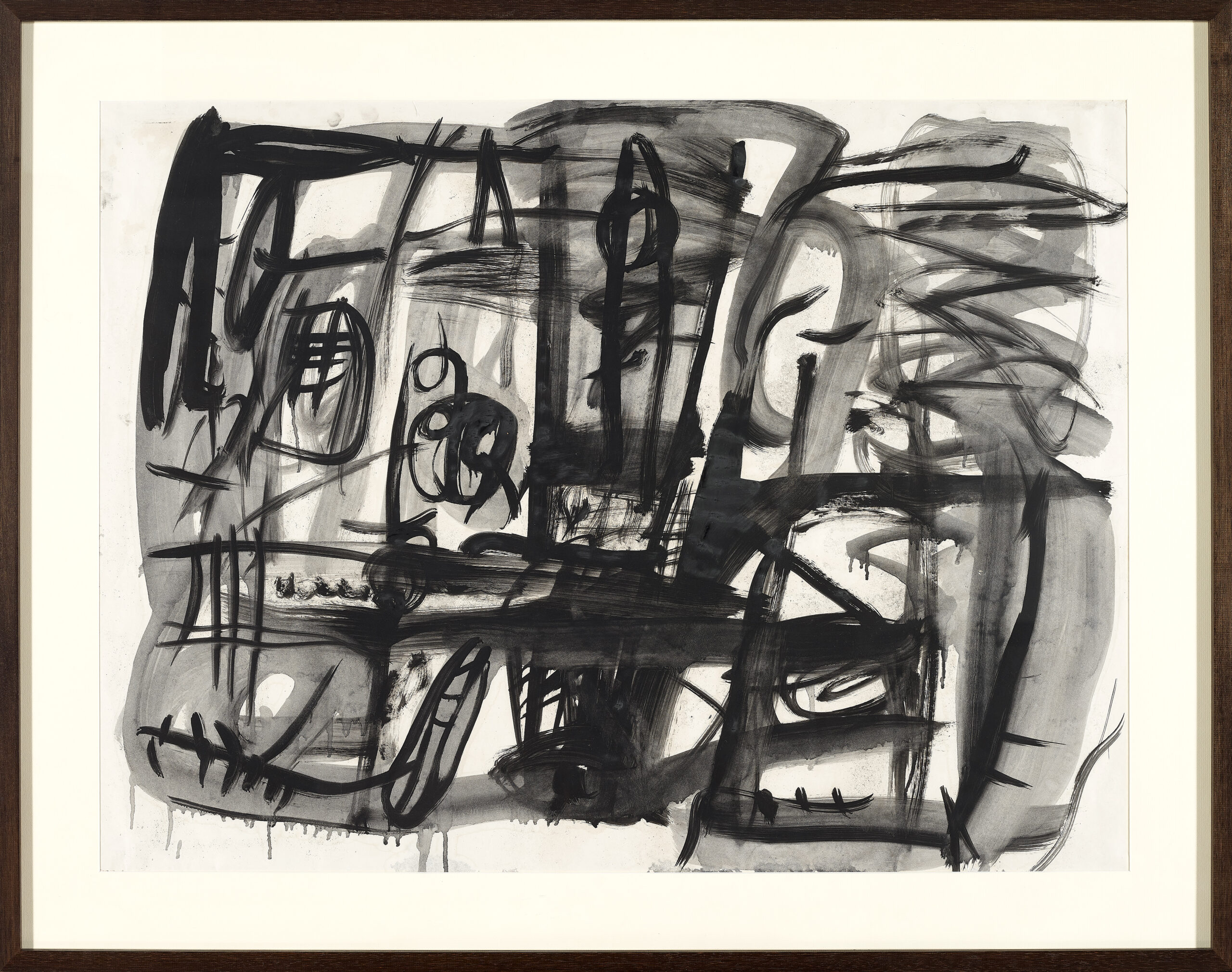 BLACK AND WHITE ABSTRACT