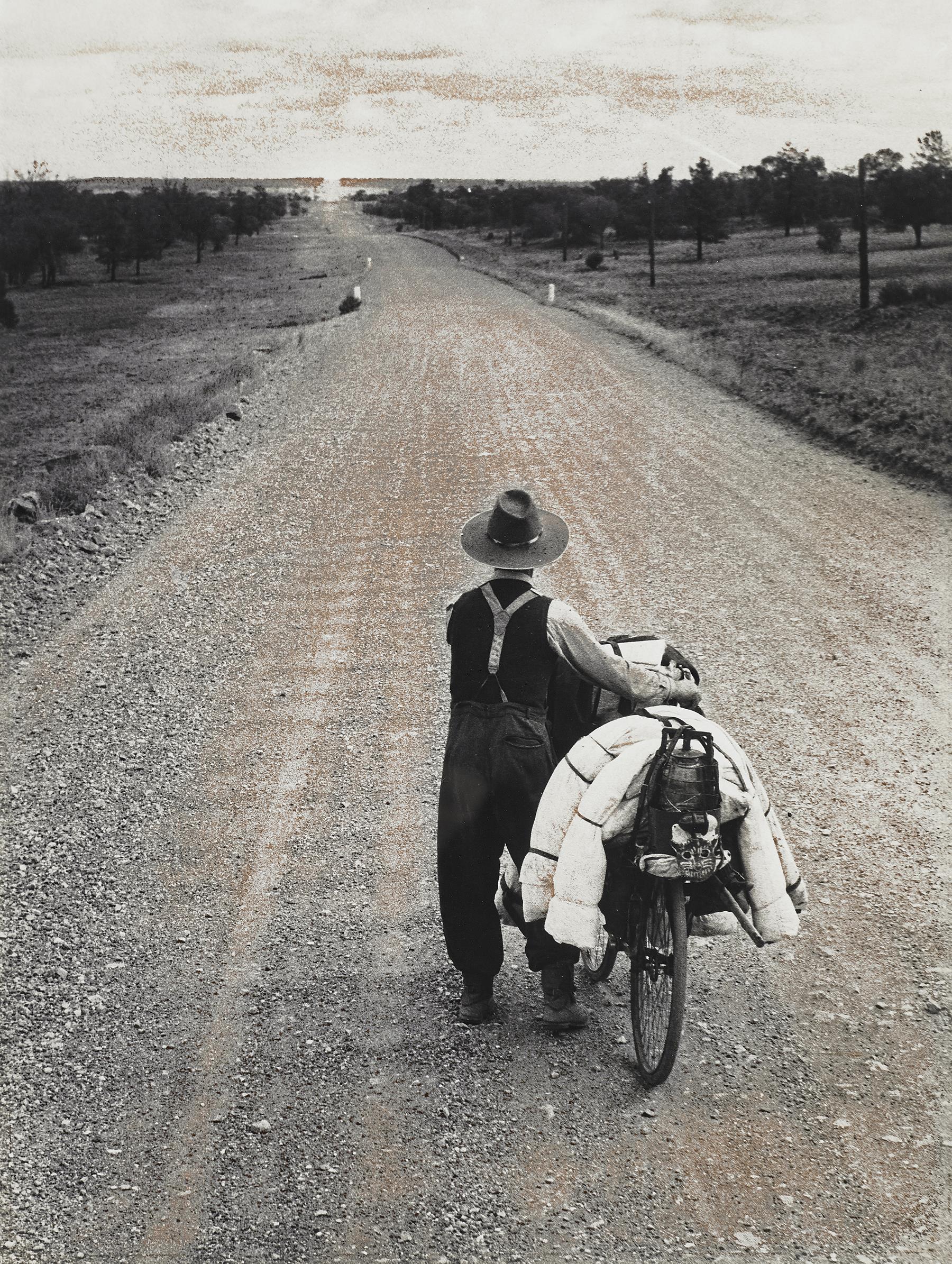 SWAGMAN ON THE ROAD TO WILCANNIA