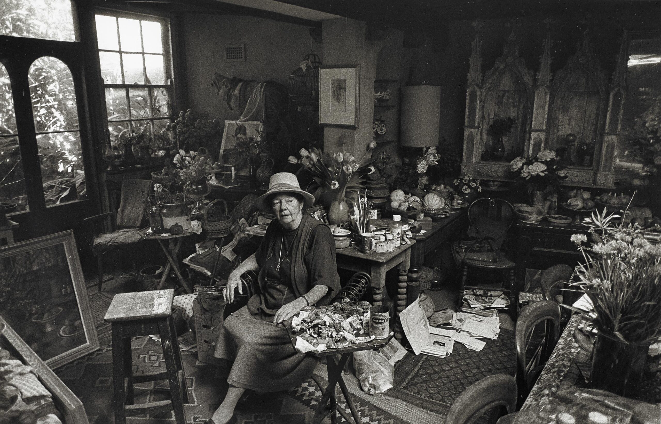 MARGARET OLLEY IN HER HOUSE, SYDNEY