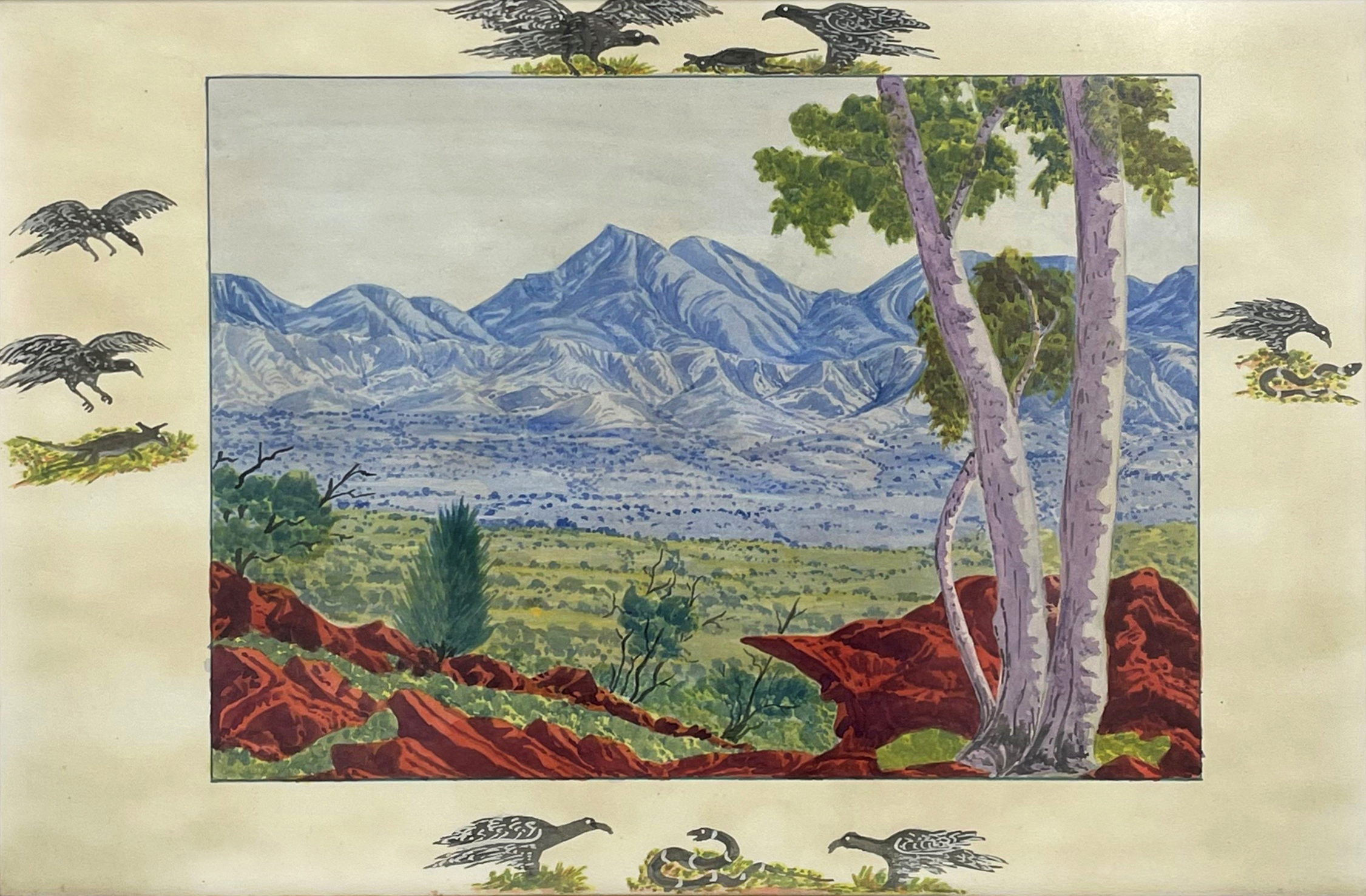 CENTRAL AUSTRALIAN LANDSCAPE