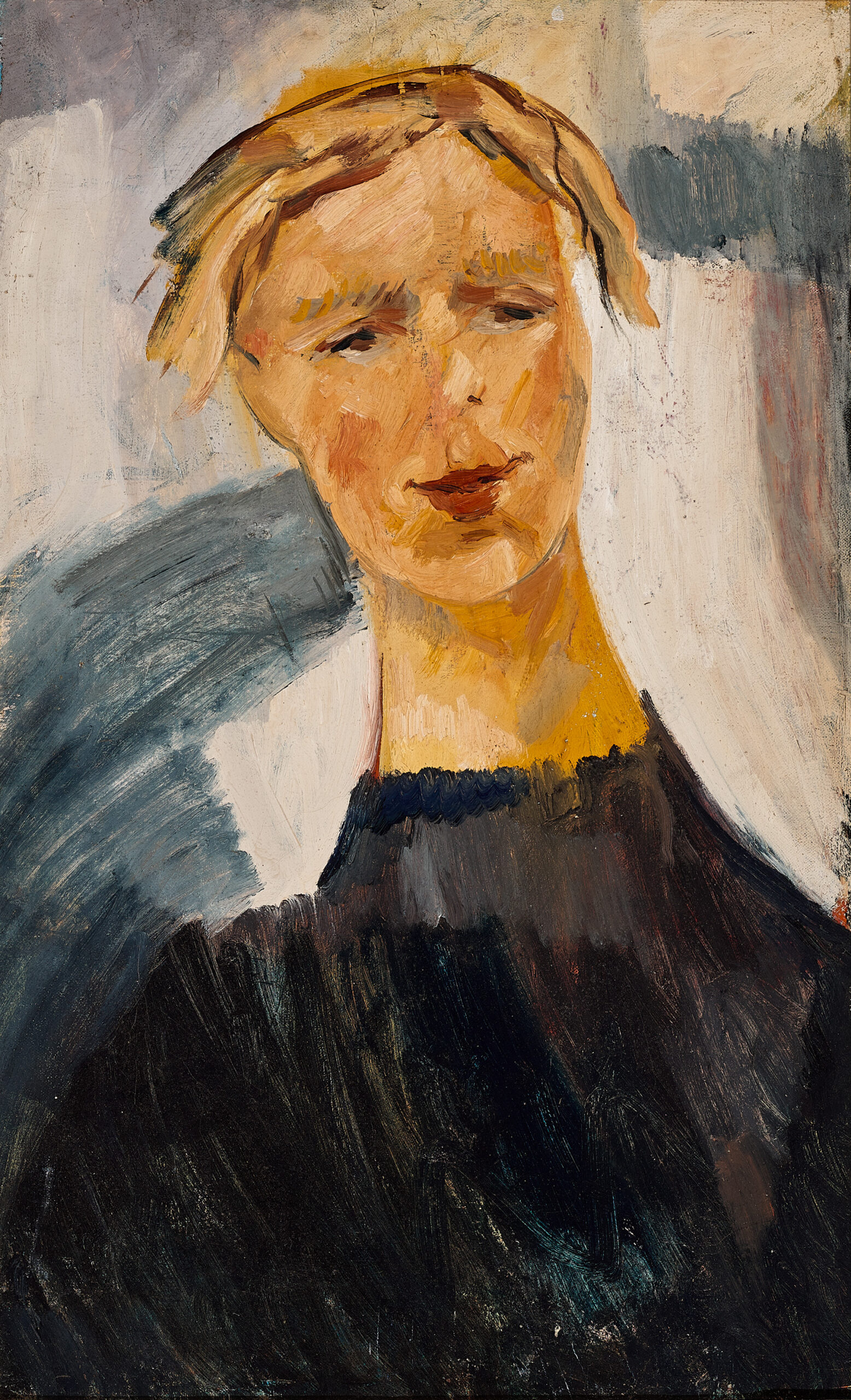 PORTRAIT OF A WOMAN NEWS VENDOR