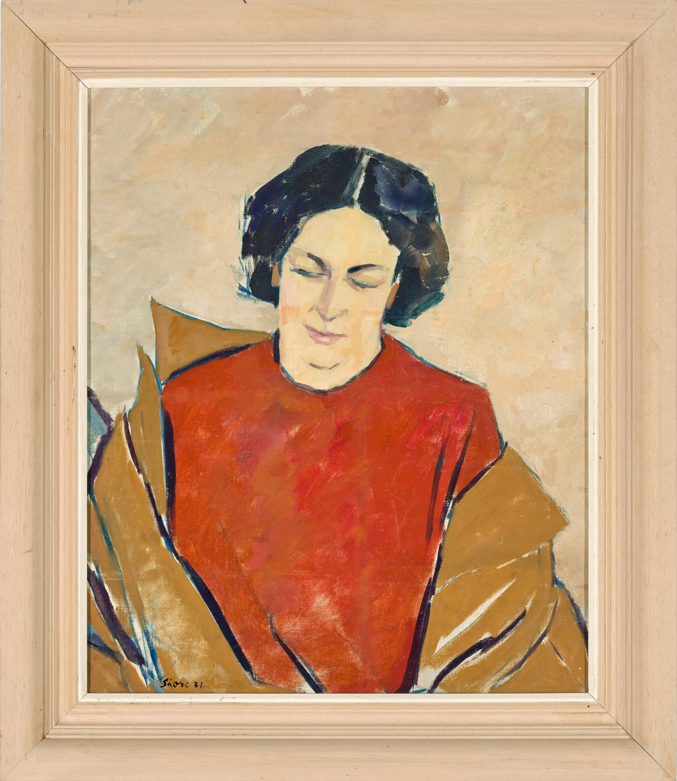 PORTRAIT OF A WOMAN IN RED
