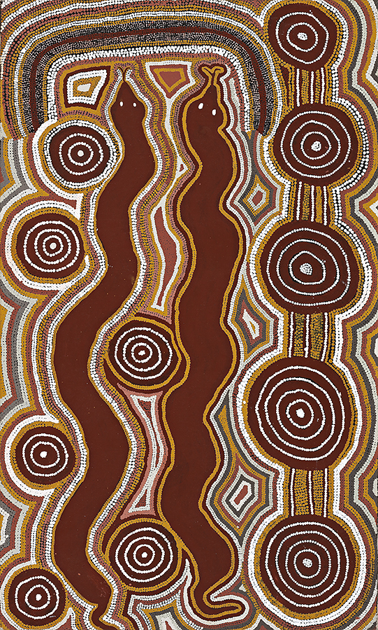 UNTITLED (TWO SNAKES DREAMING),