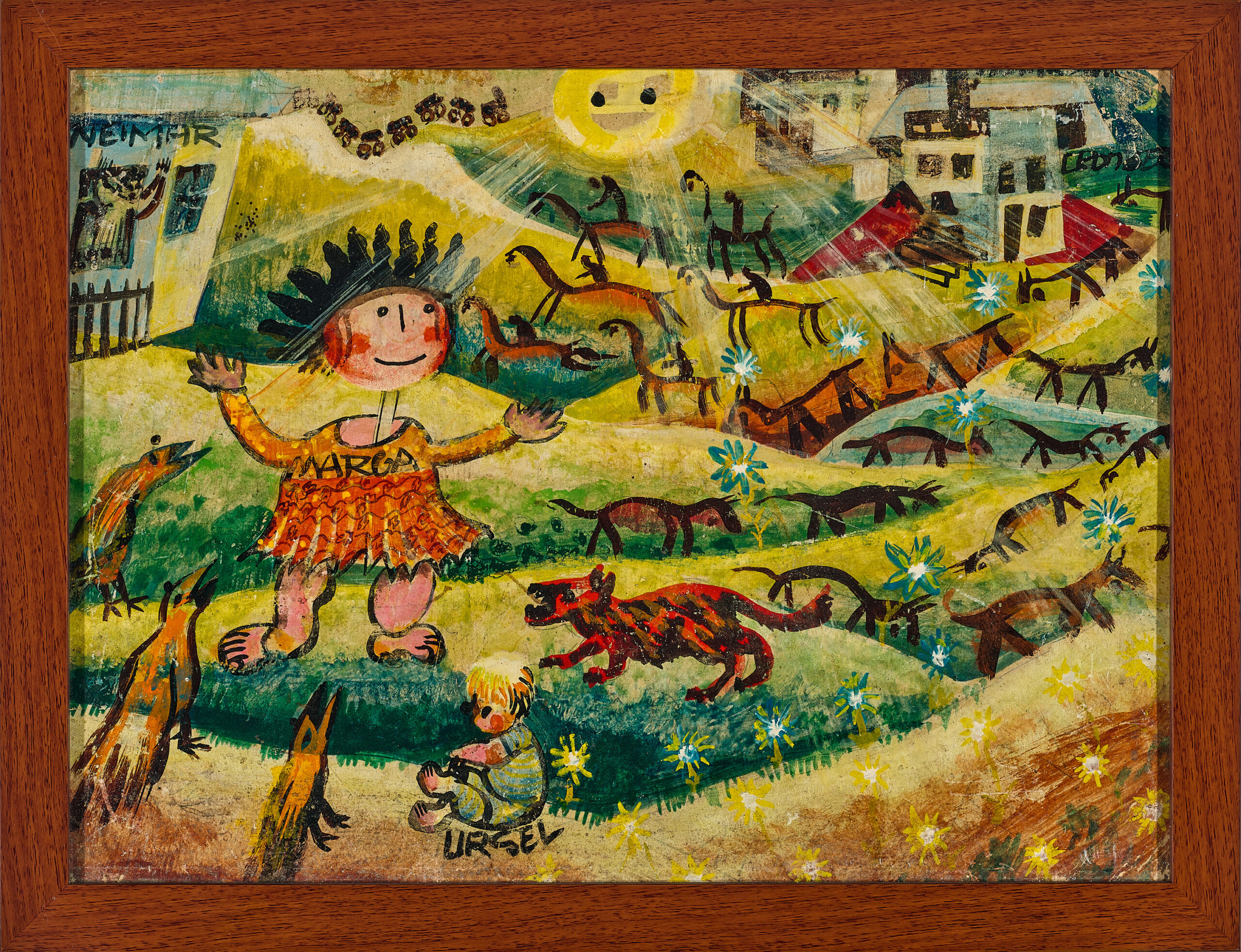 MARGA AND URSEL, WEIMAR