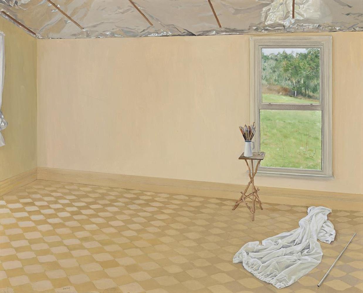 INTERIOR WITH STILL LIFE (BRUSHES)