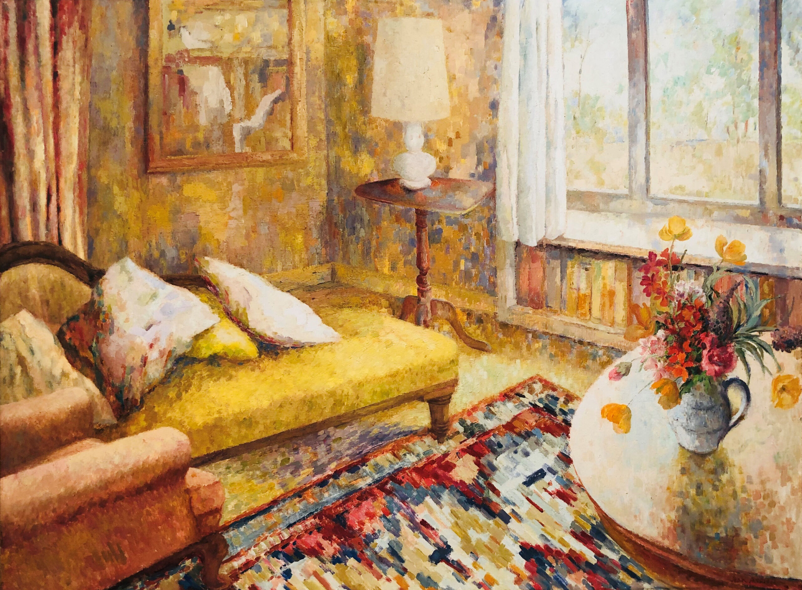 INTERIOR IN YELLOW