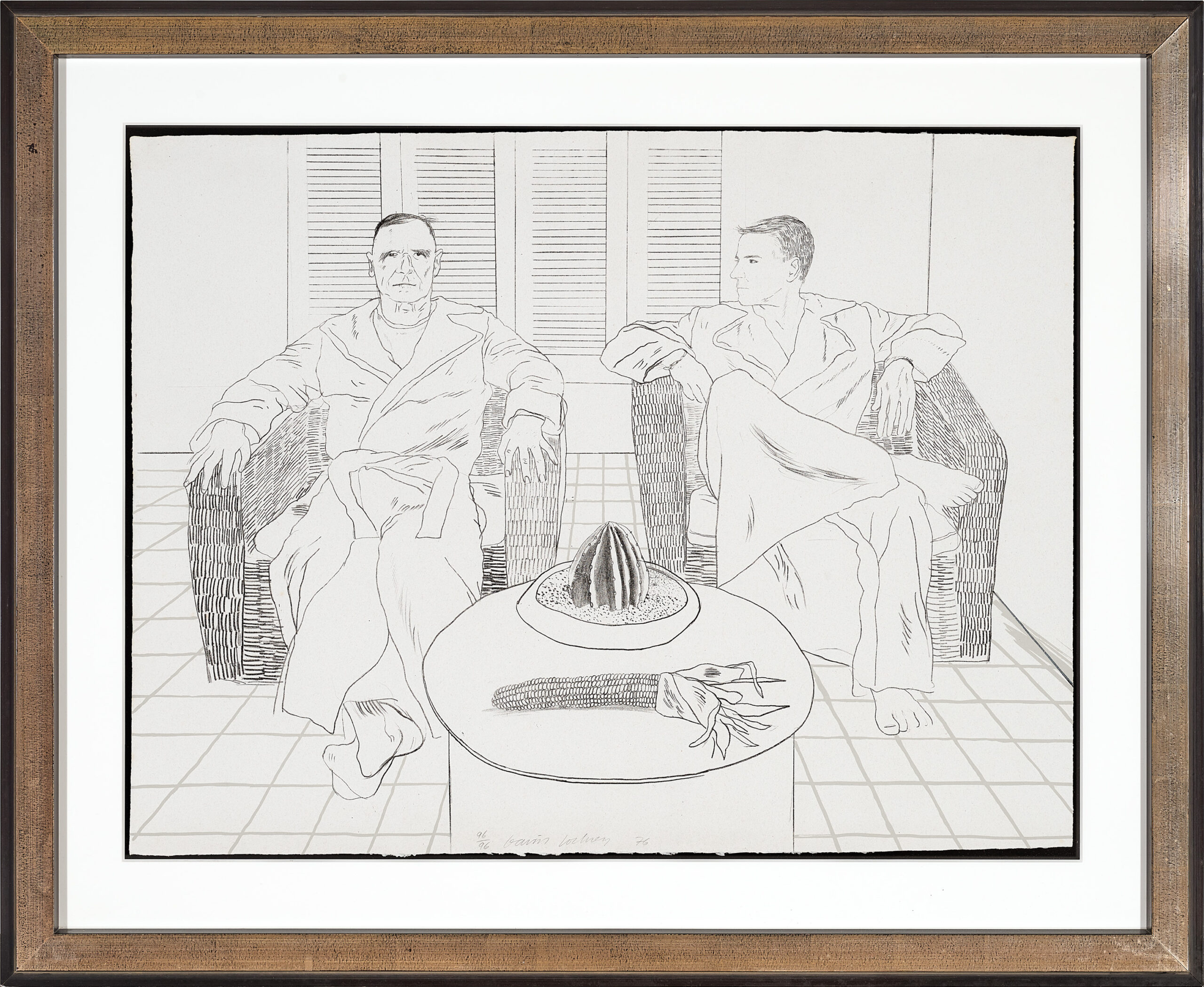 Christopher Isherwood and Don Barchardy