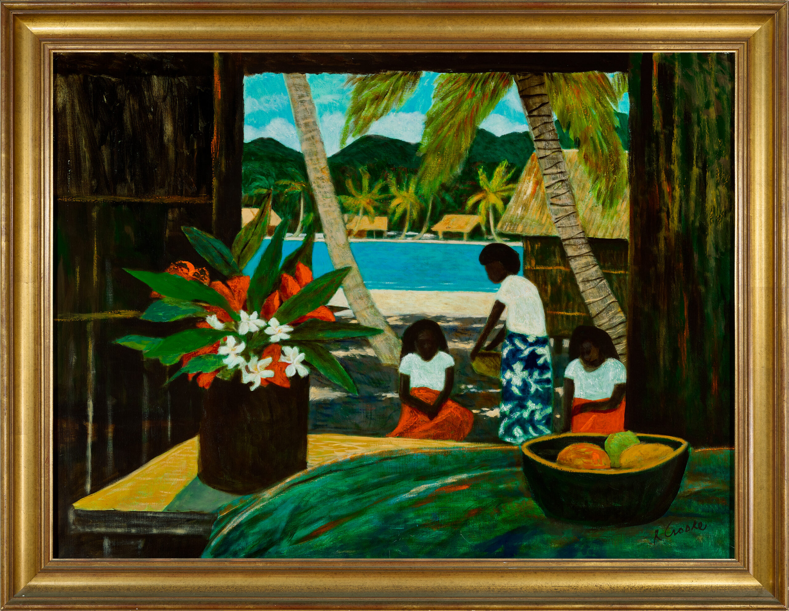 Village islanders