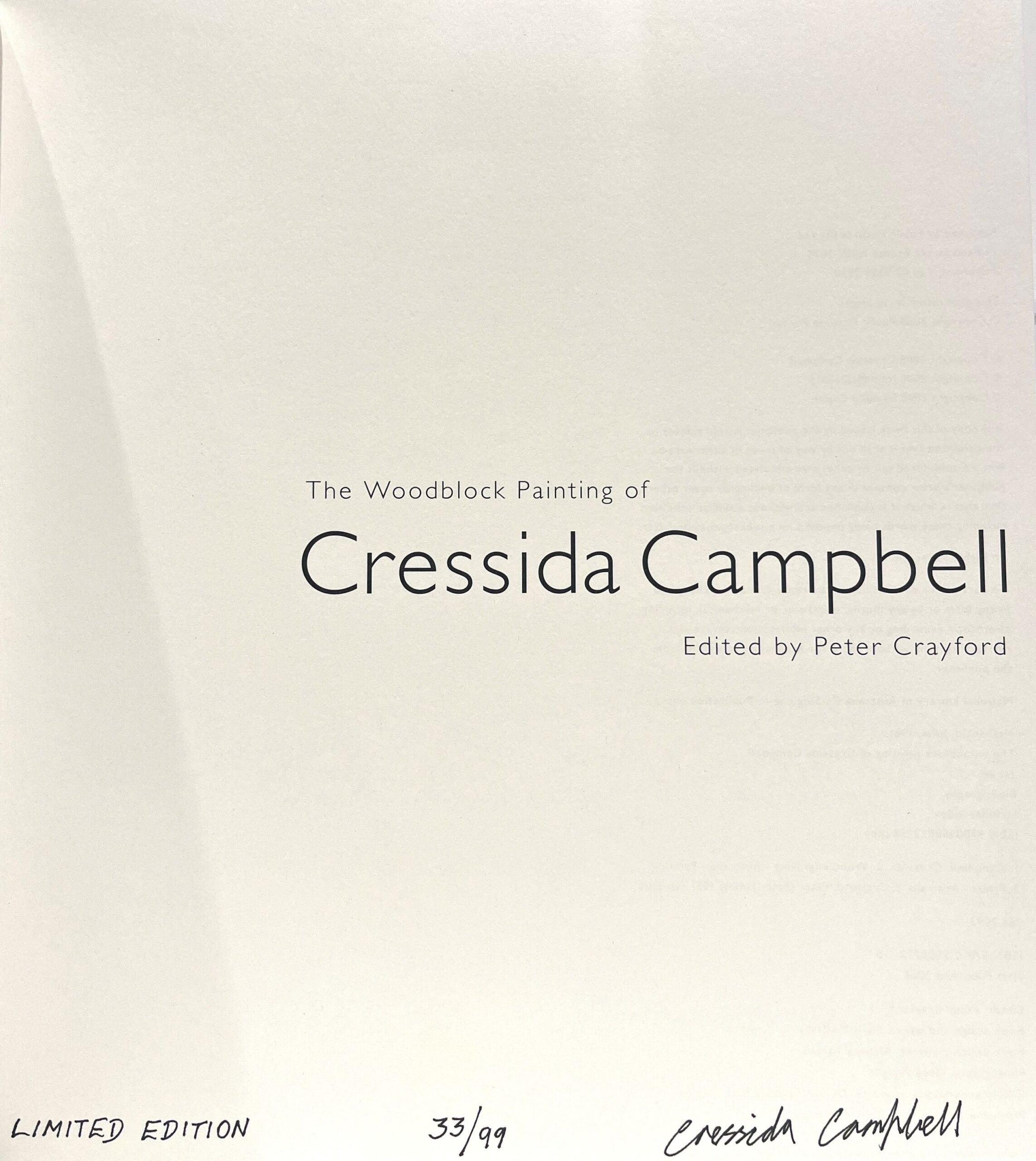 The Woodblock Painting of Cressida Campbell