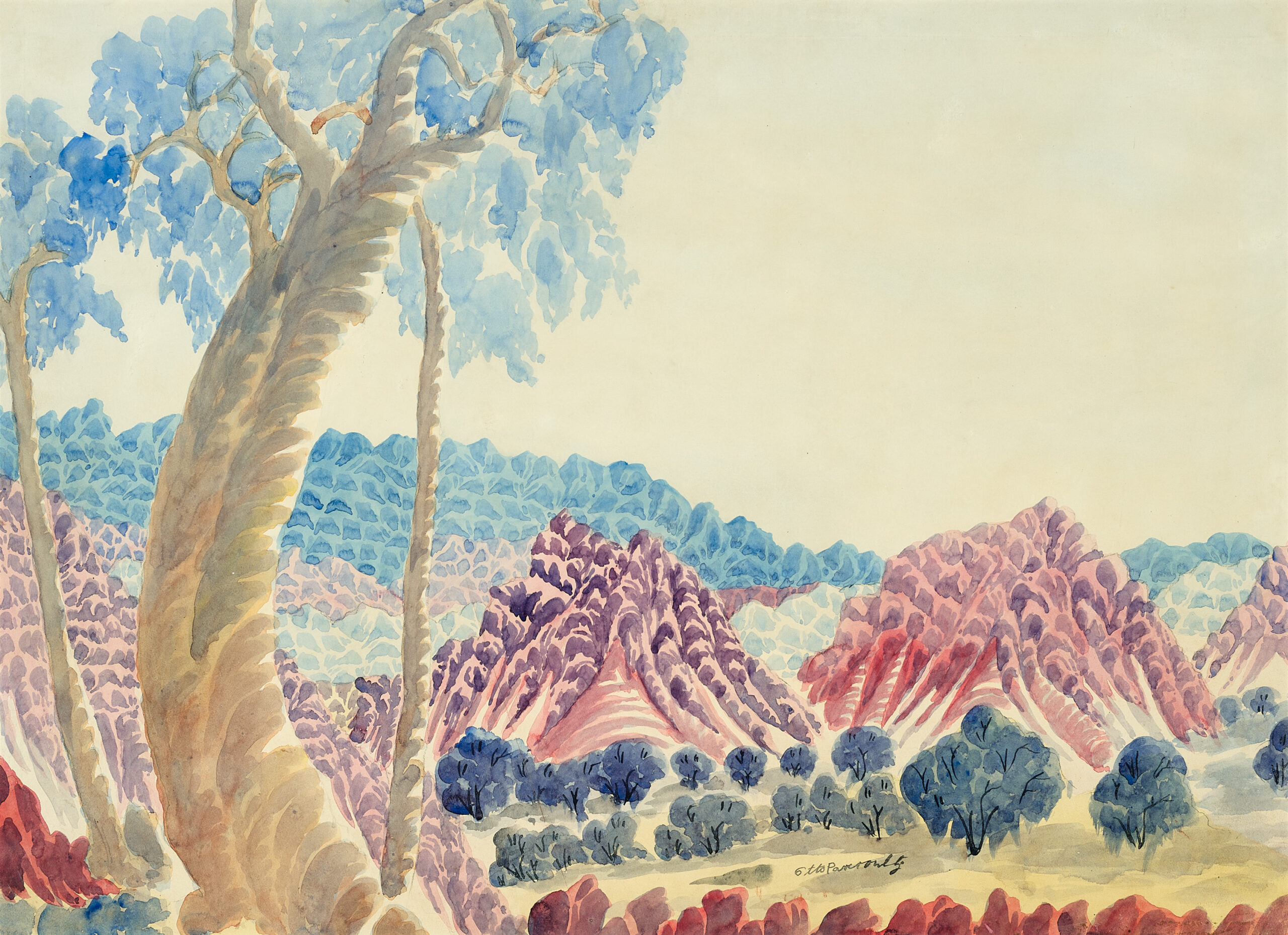 Central Australian landscape