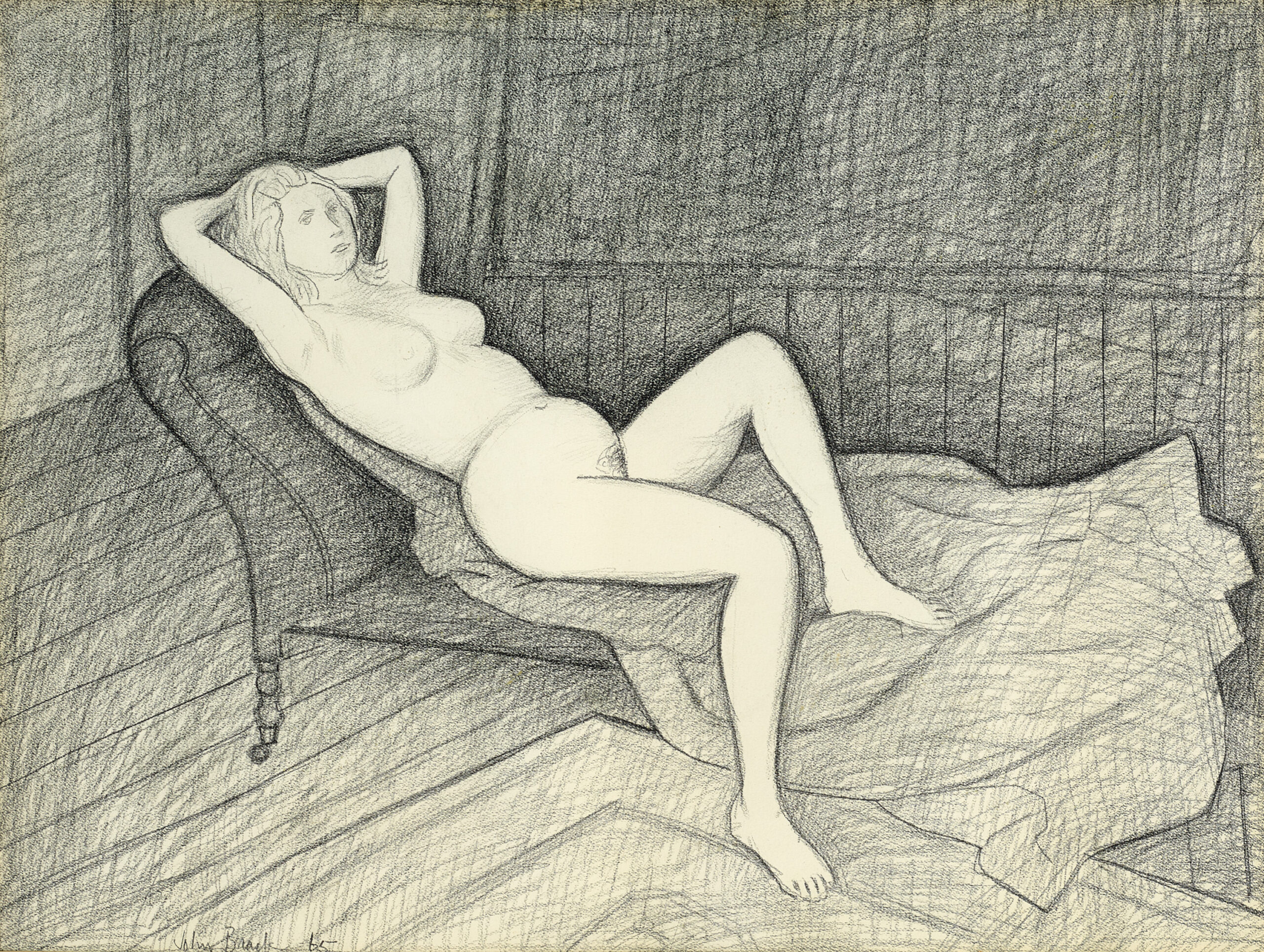 STUDY FOR ‘THE MERTZ NUDE’