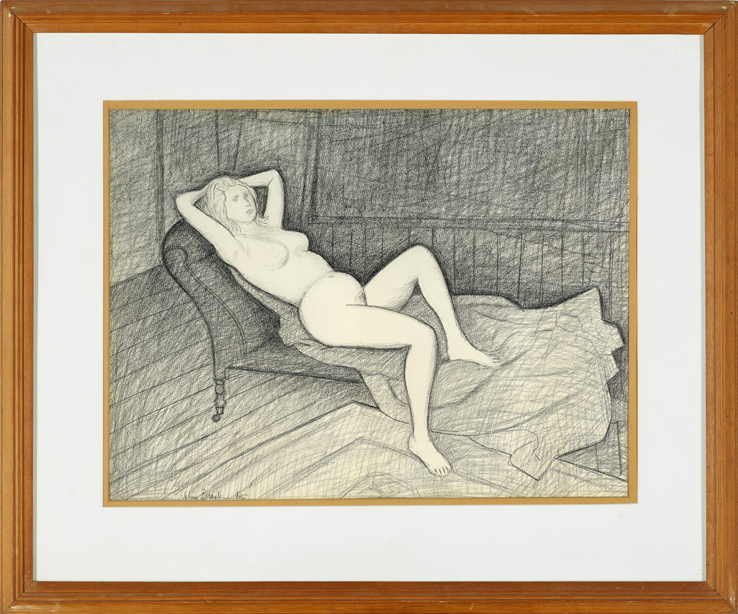 STUDY FOR ‘THE MERTZ NUDE’