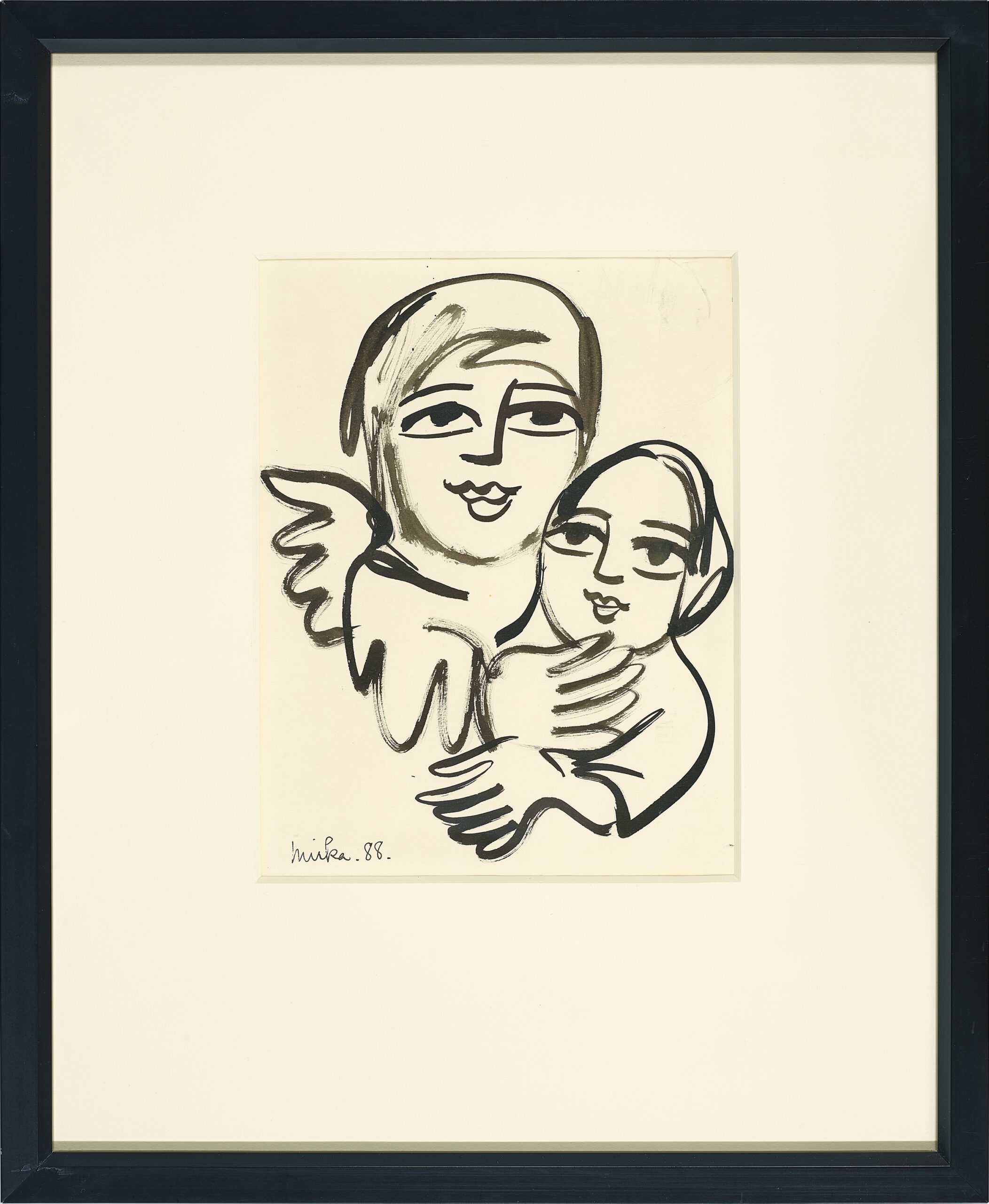 ANGEL MOTHER AND CHILD