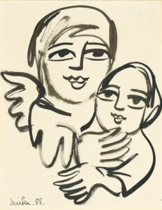ANGEL MOTHER AND CHILD