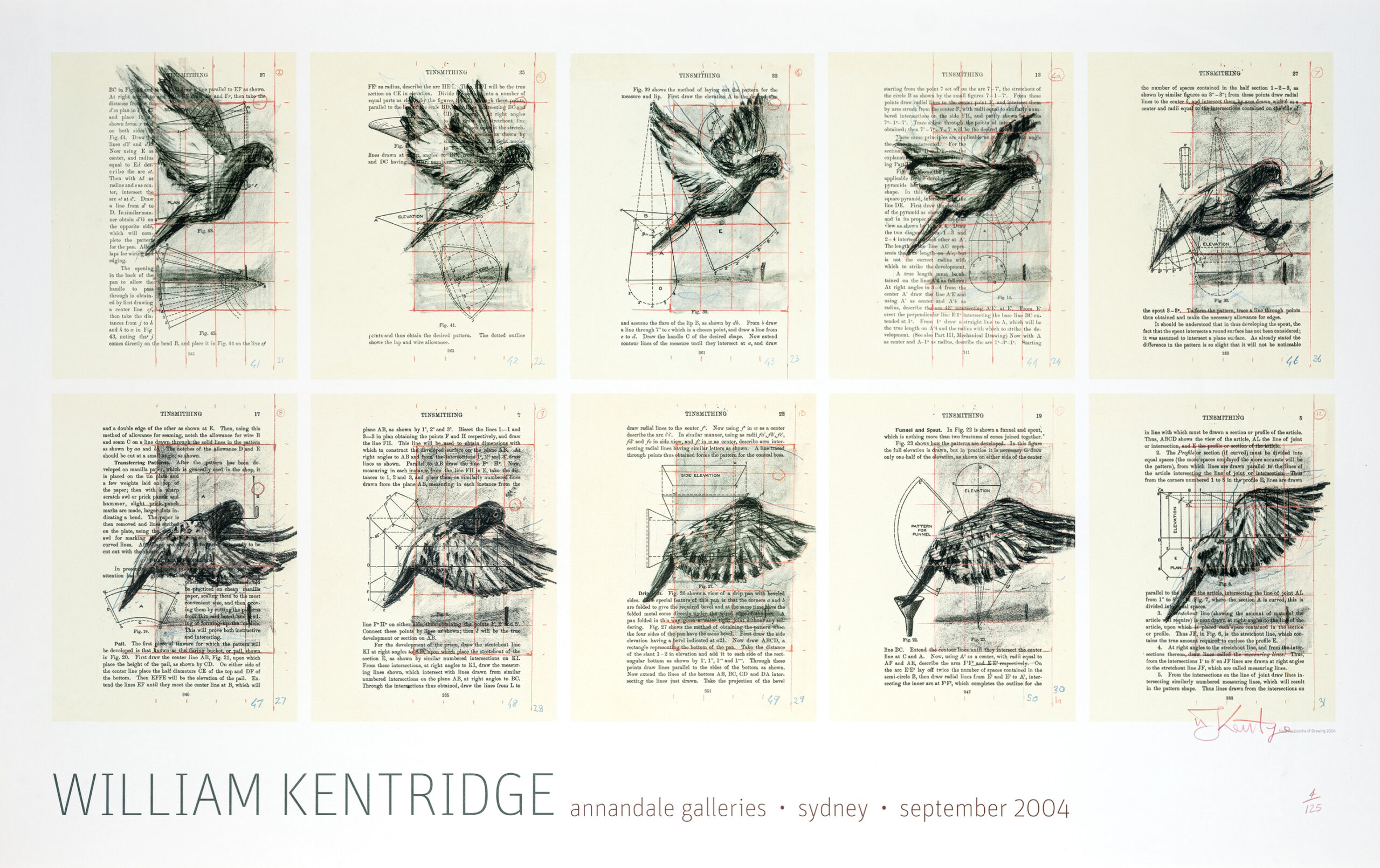 From the Cyclopedia of Drawing, 2004, Annandale Galleries exhibition poster