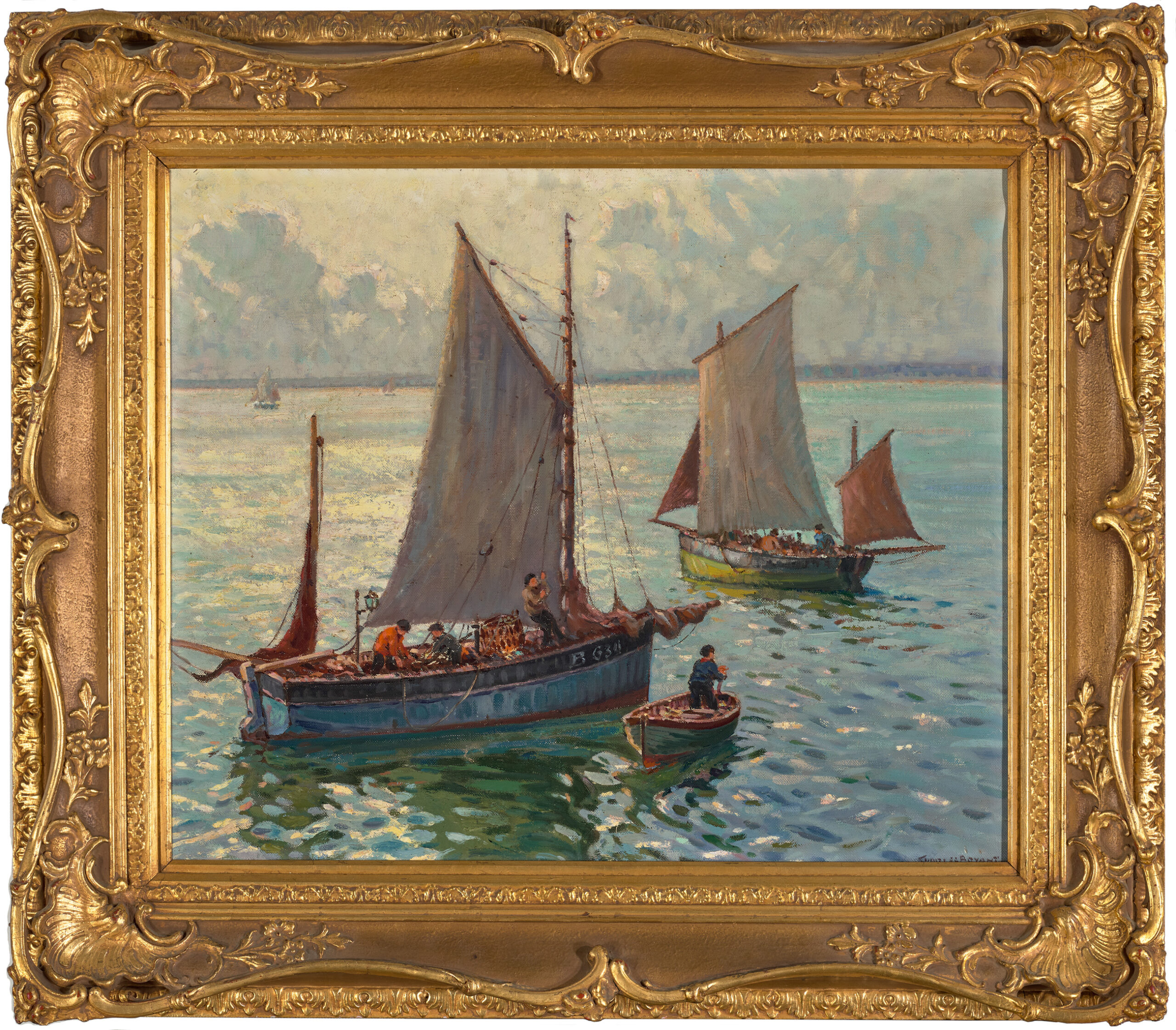 FRENCH FISHING BOATS