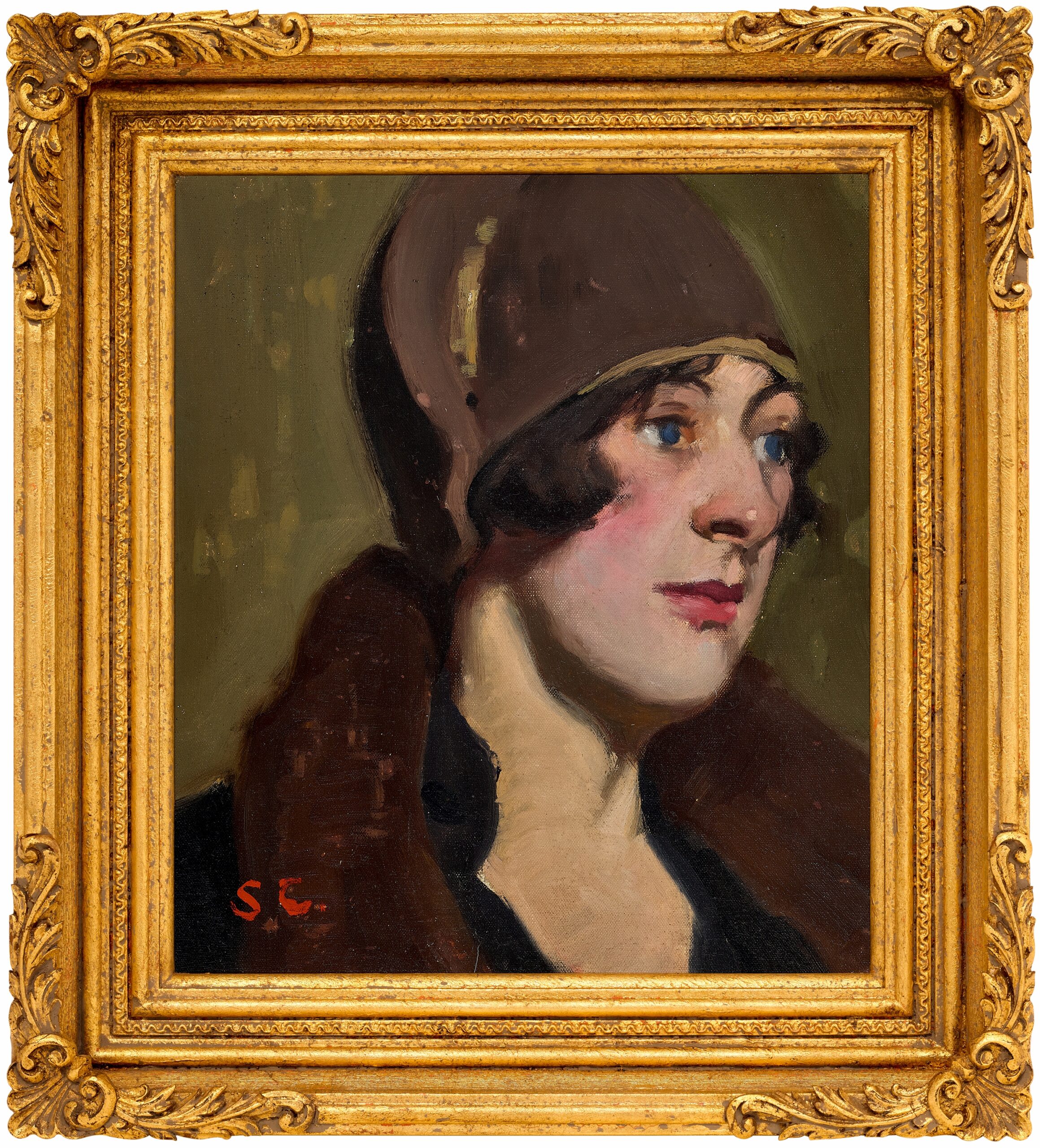 PORTRAIT OF A LADY IN A HAT