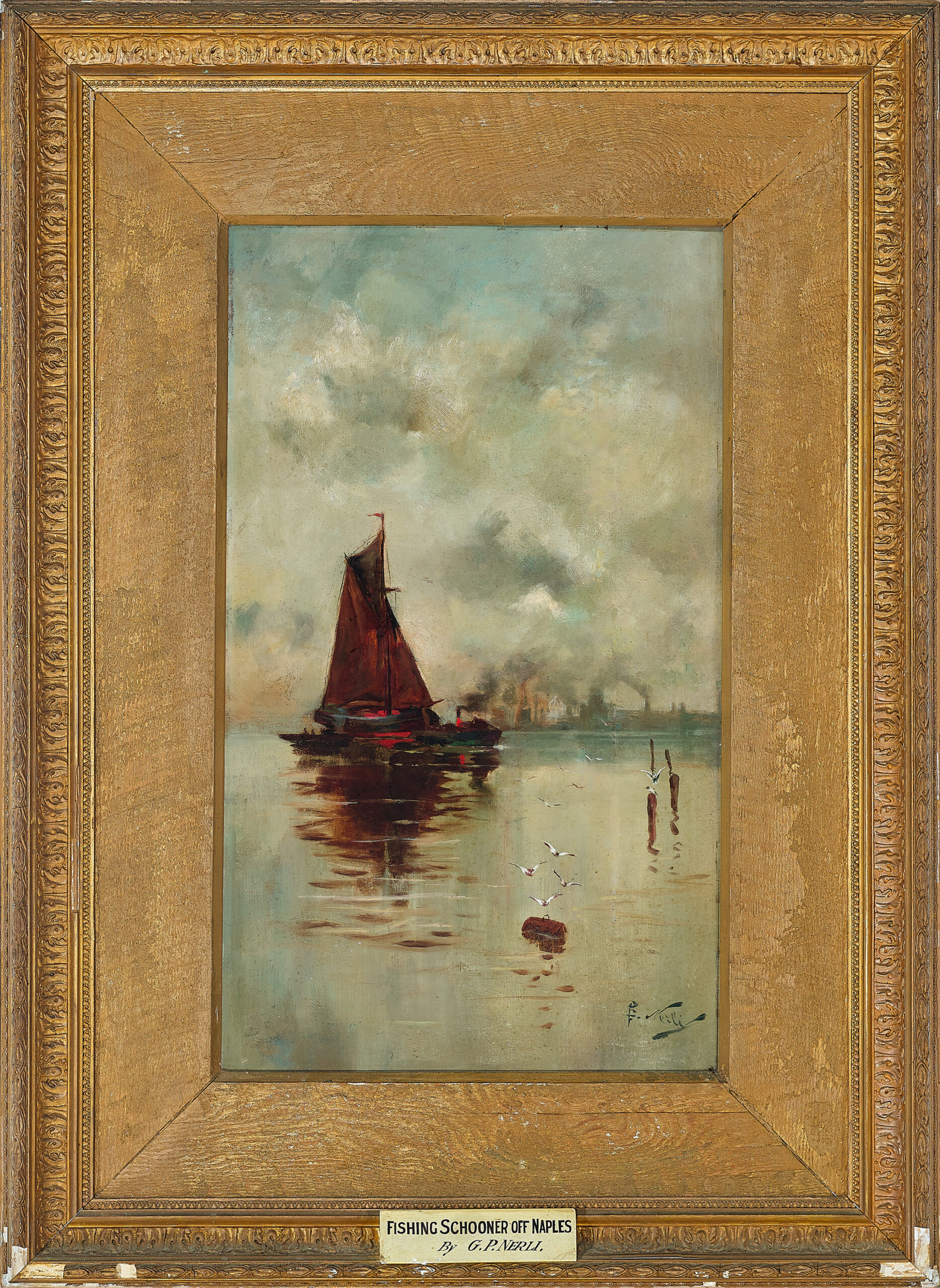FISHING SCHOONER OFF NAPLES
