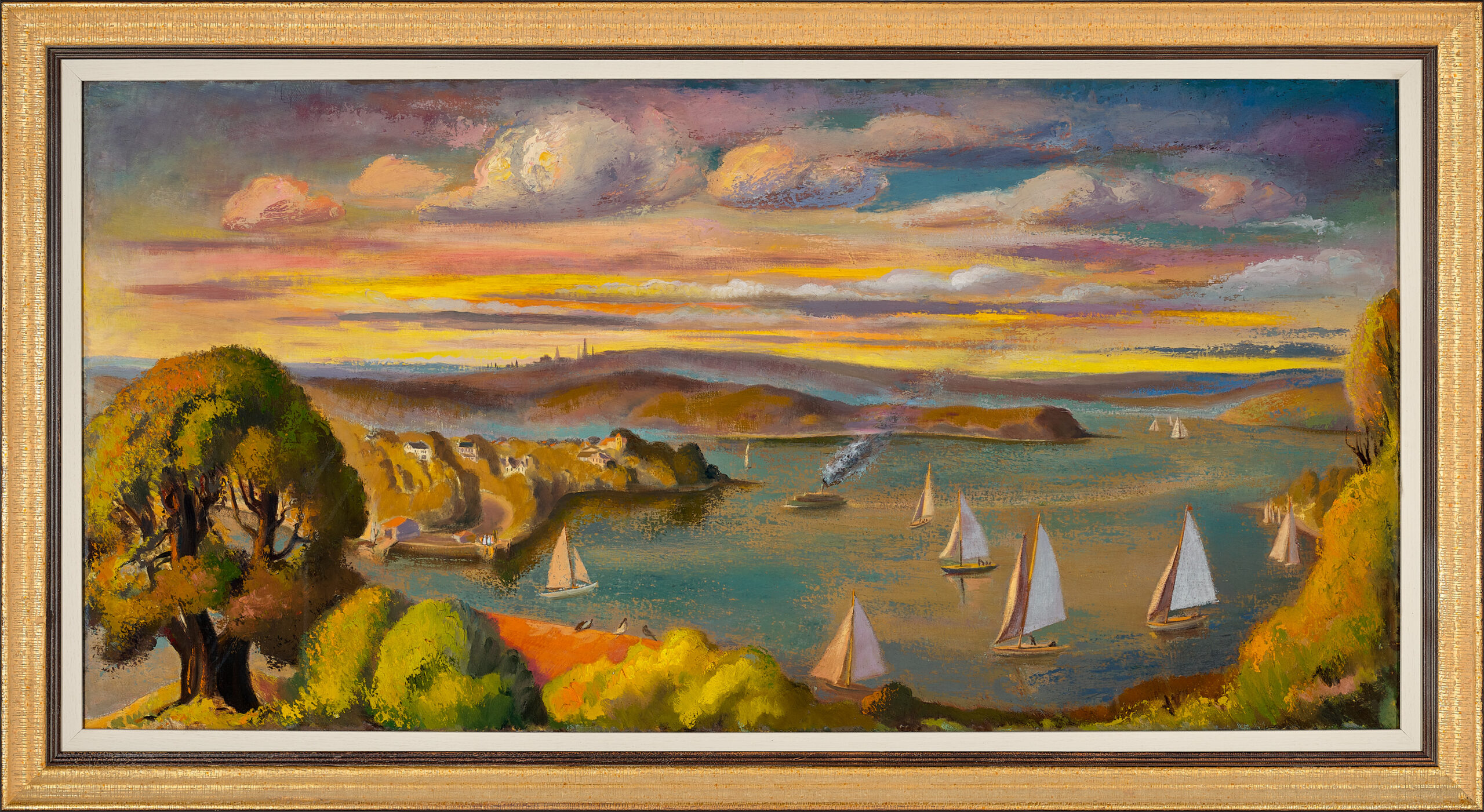 EVENING, SYDNEY HARBOUR