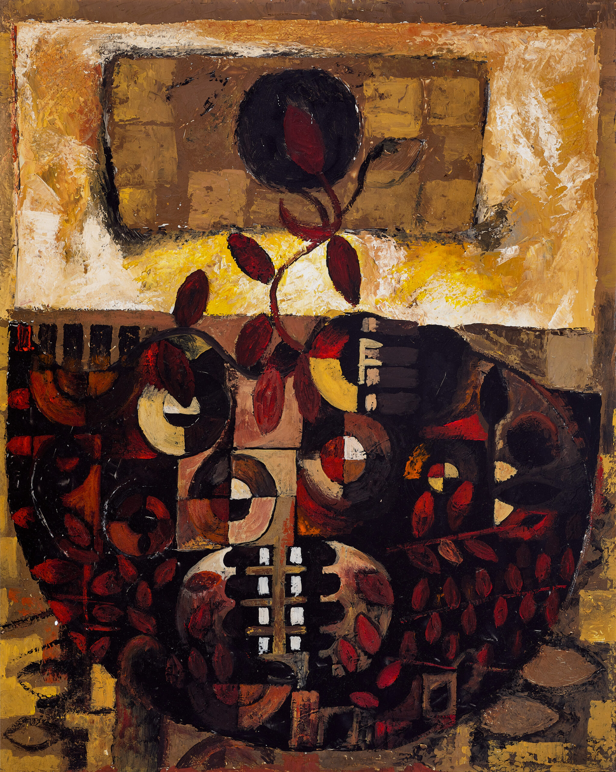 STUDY FOR AUTUMN IN THE GARDEN