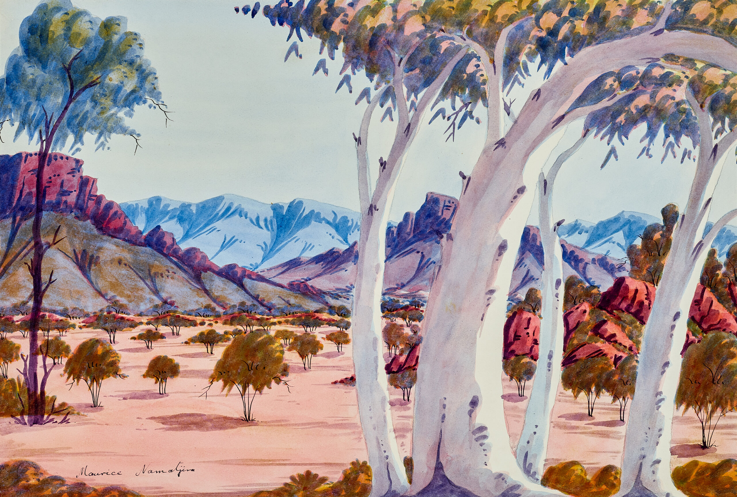 CENTRAL AUSTRALIAN LANDSCAPE