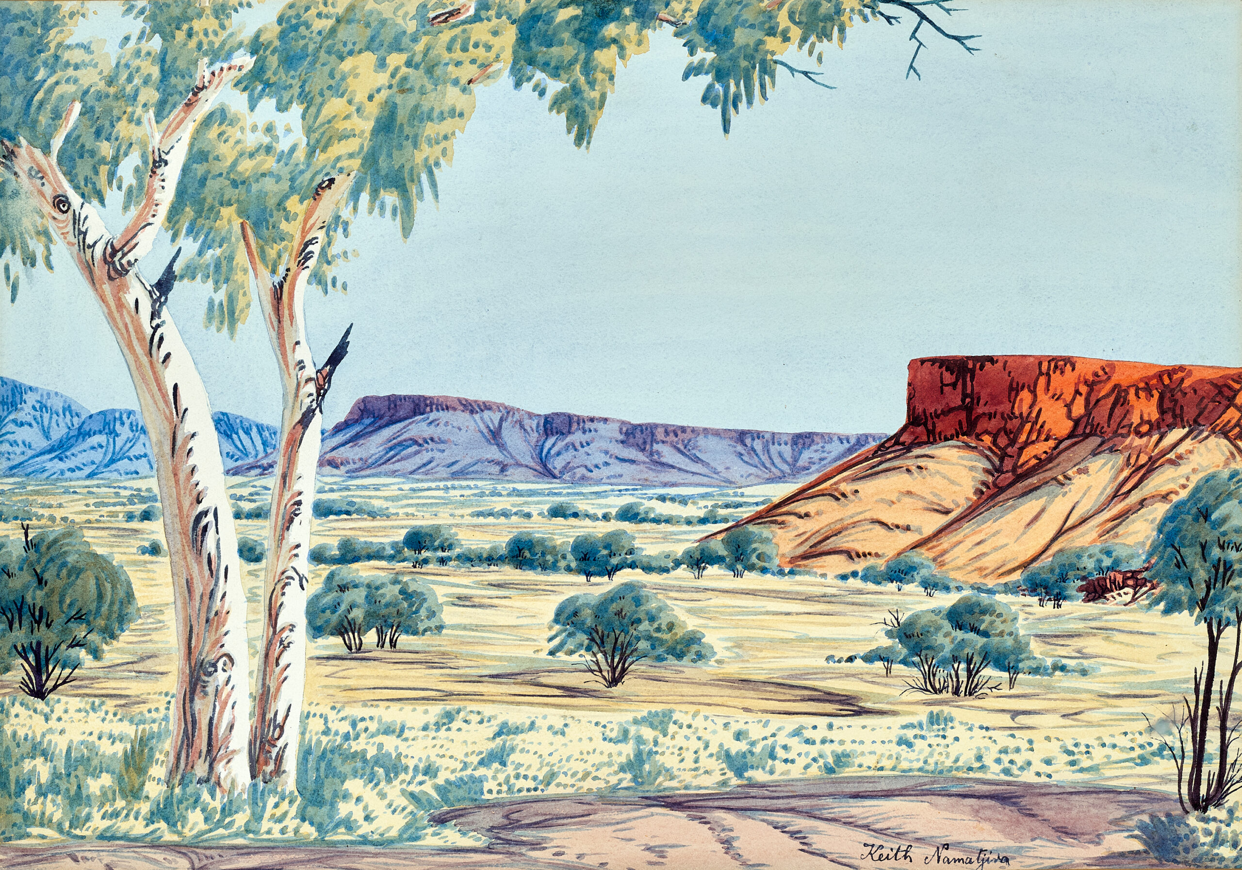 CENTRAL AUSTRALIAN LANDSCAPE