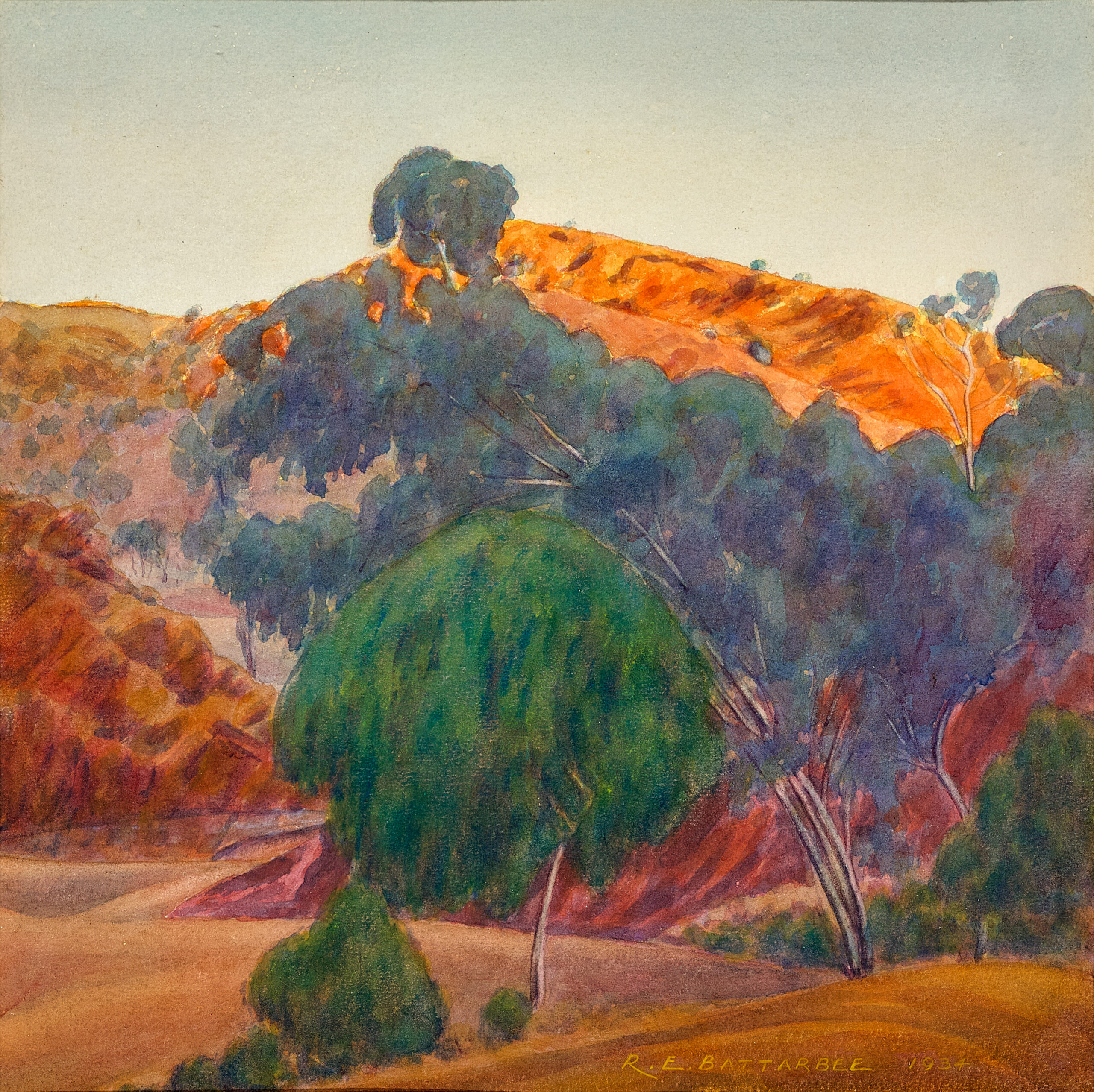 CENTRAL AUSTRALIAN LANDSCAPE