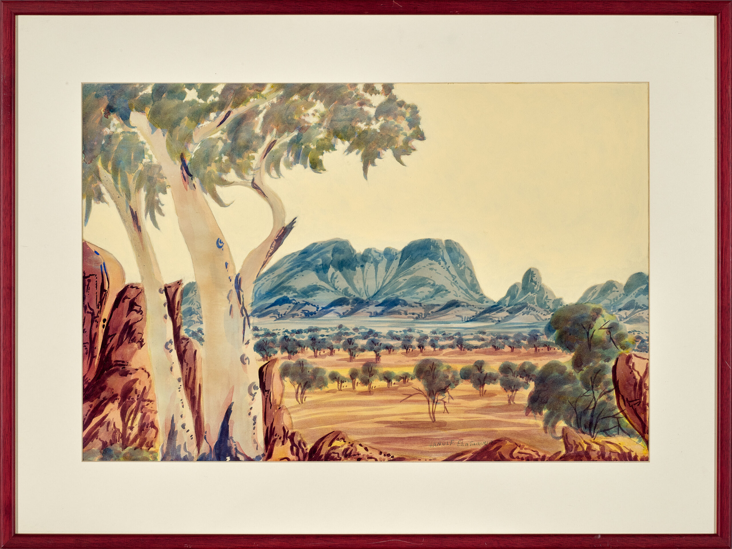 CENTRAL AUSTRALIAN LANDSCAPE