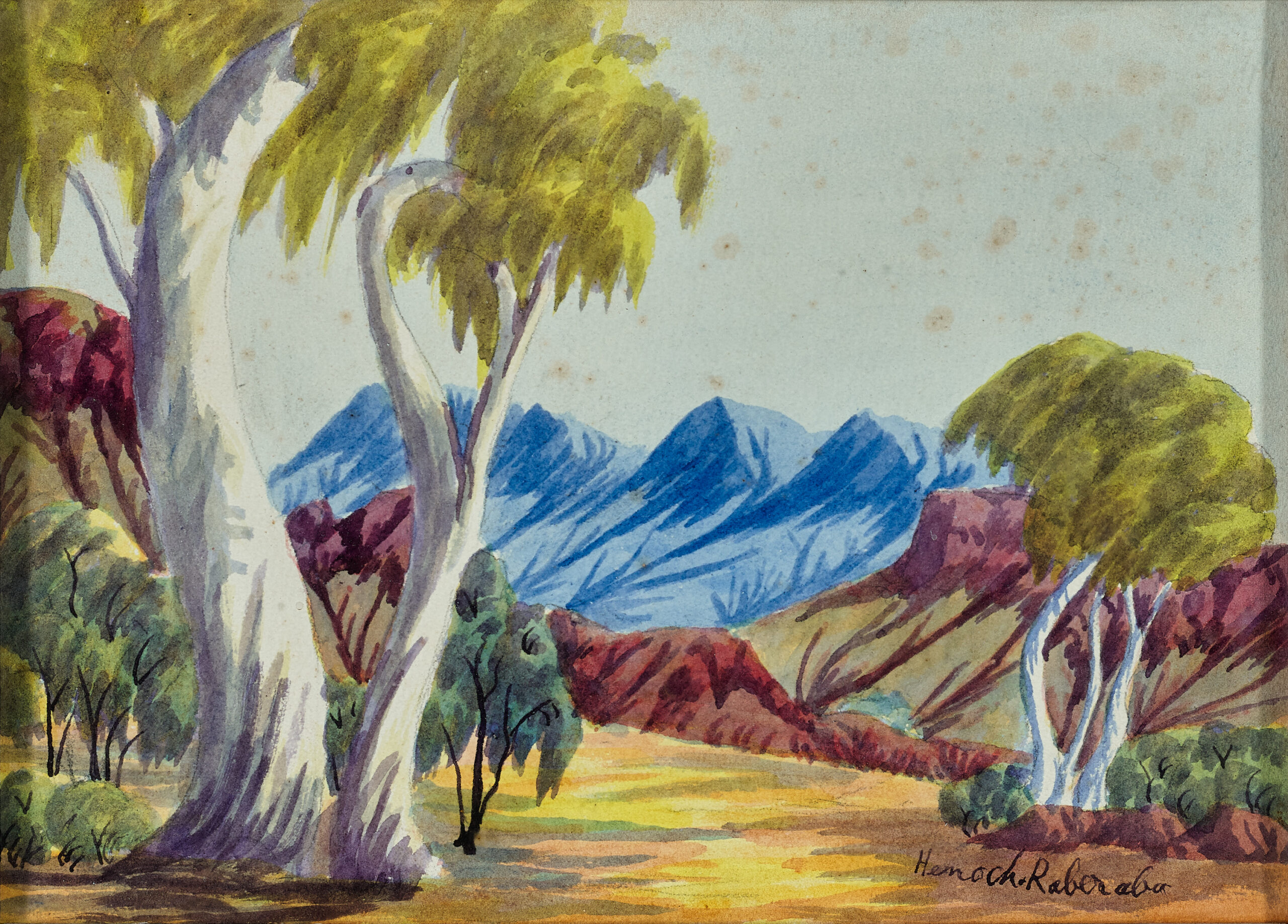 CENTRAL AUSTRALIAN SCENE
