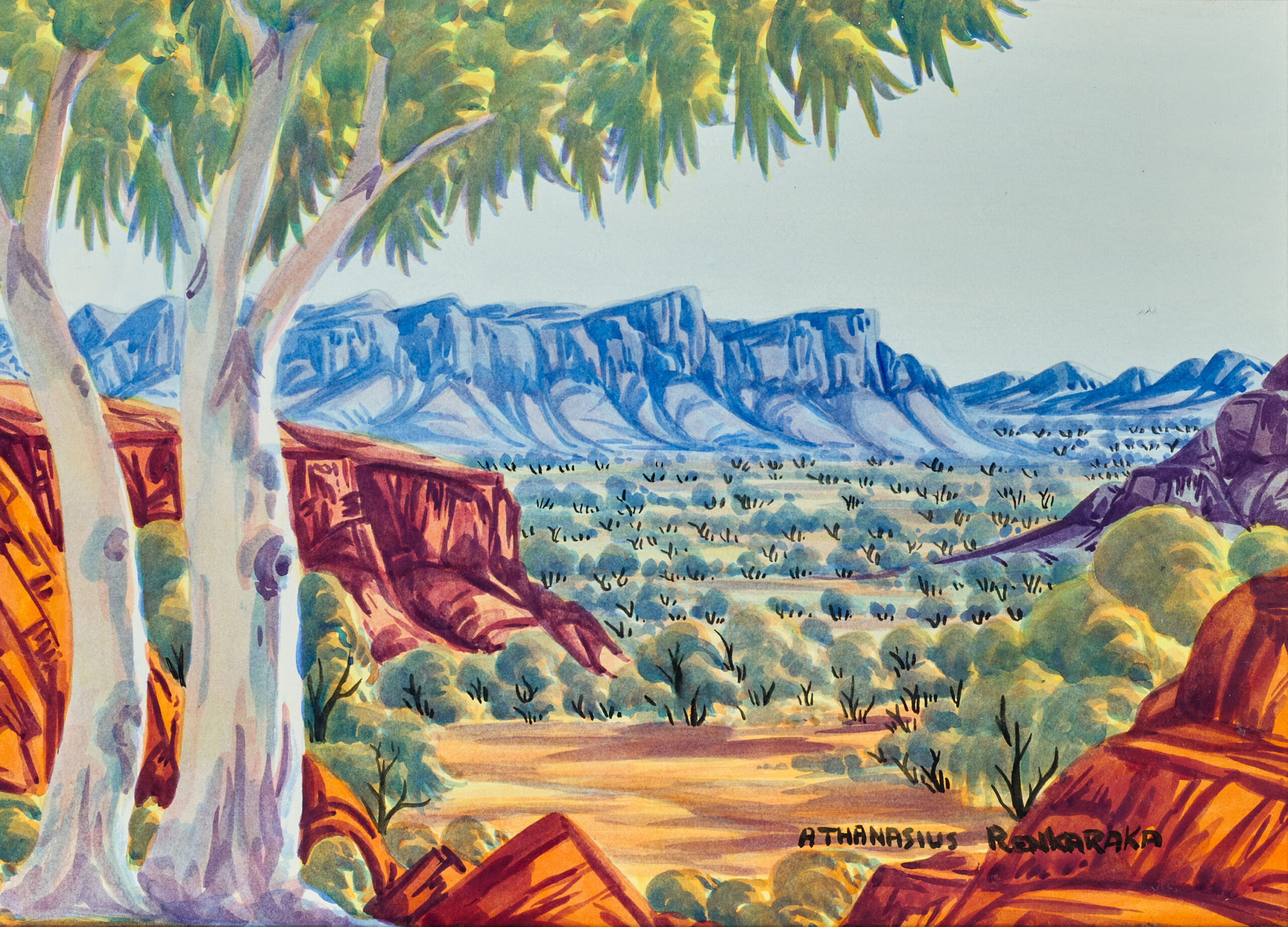 CENTRAL AUSTRALIAN LANDSCAPE