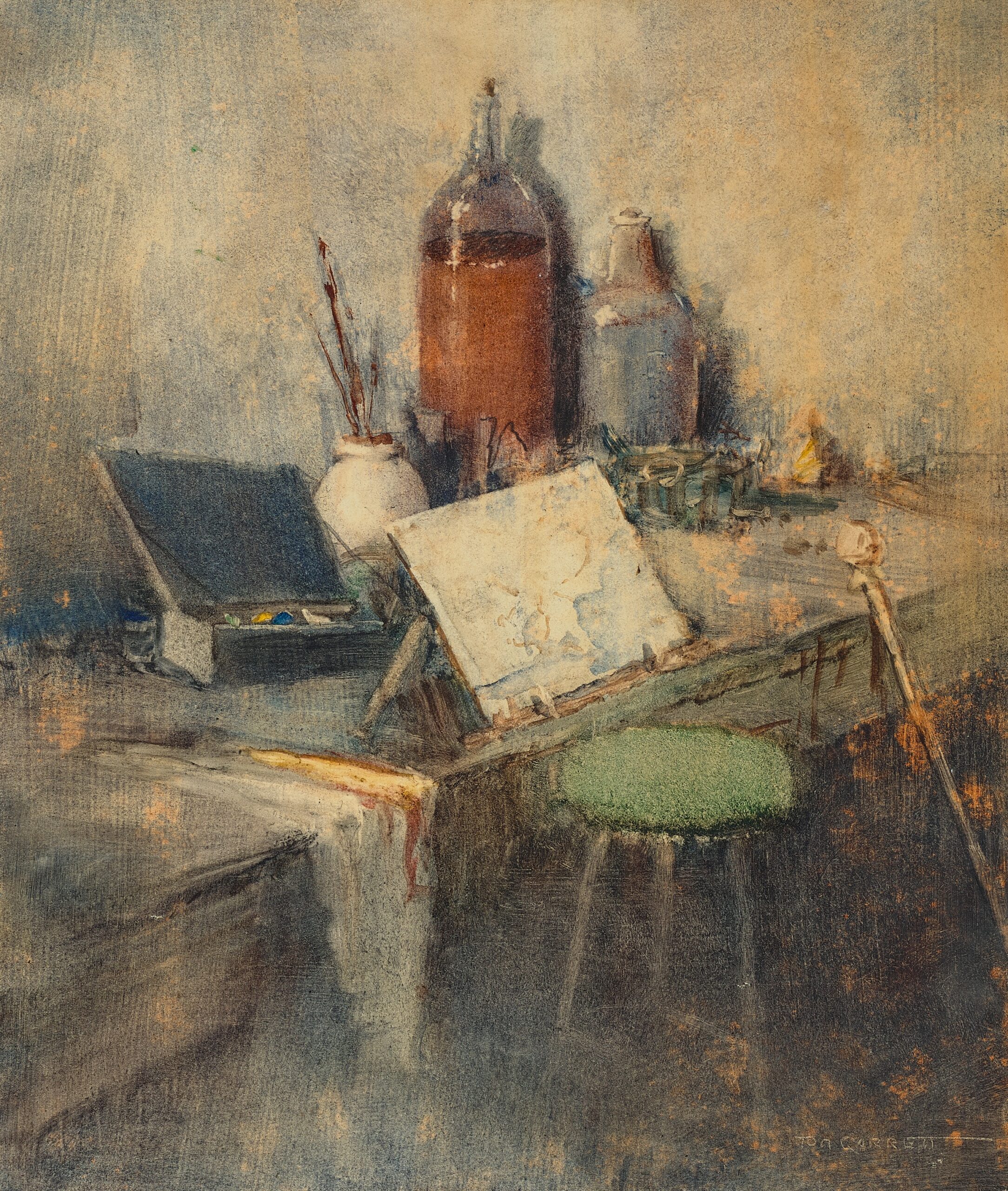 THE ARTIST’S STUDIO