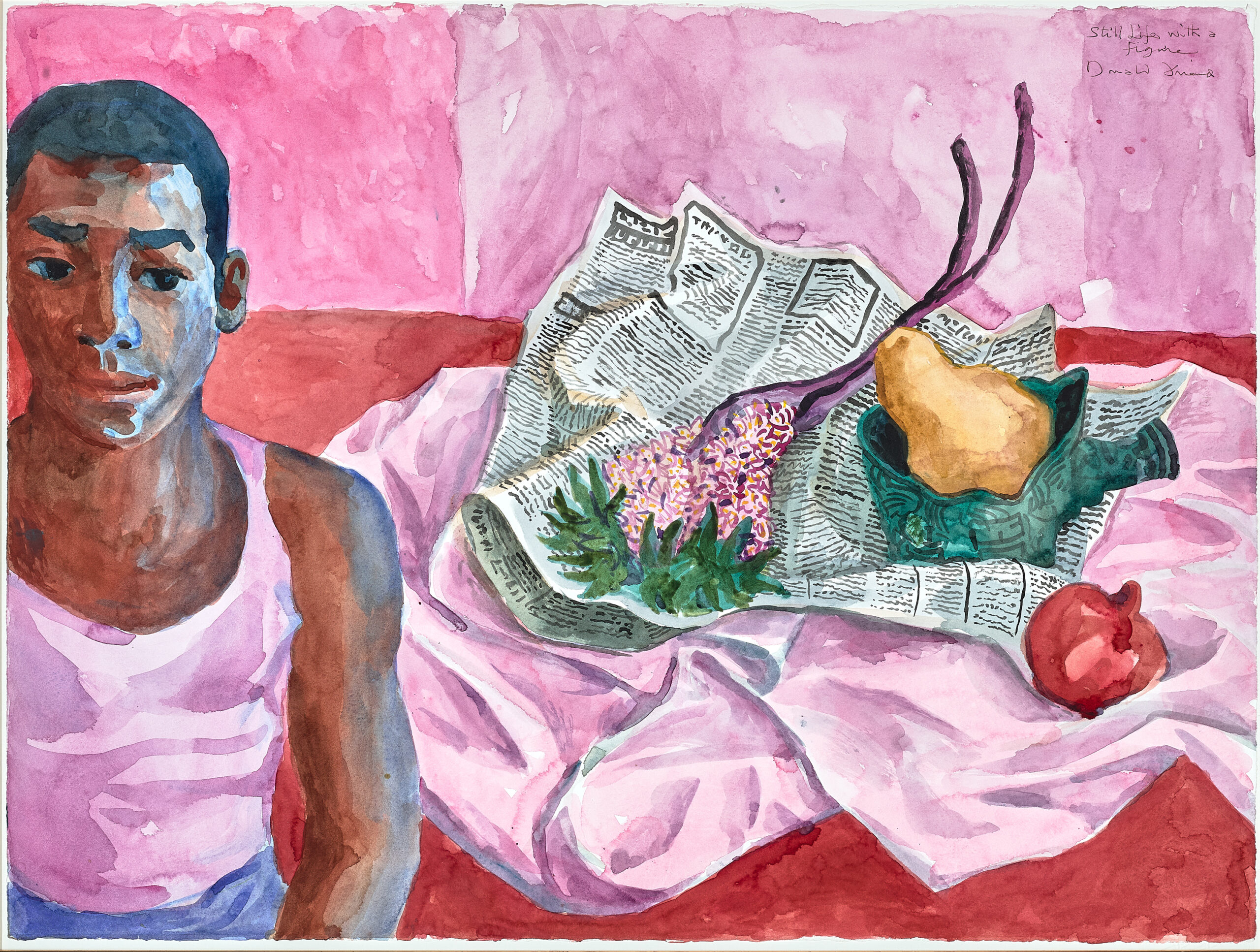 STILL LIFE WITH A FIGURE