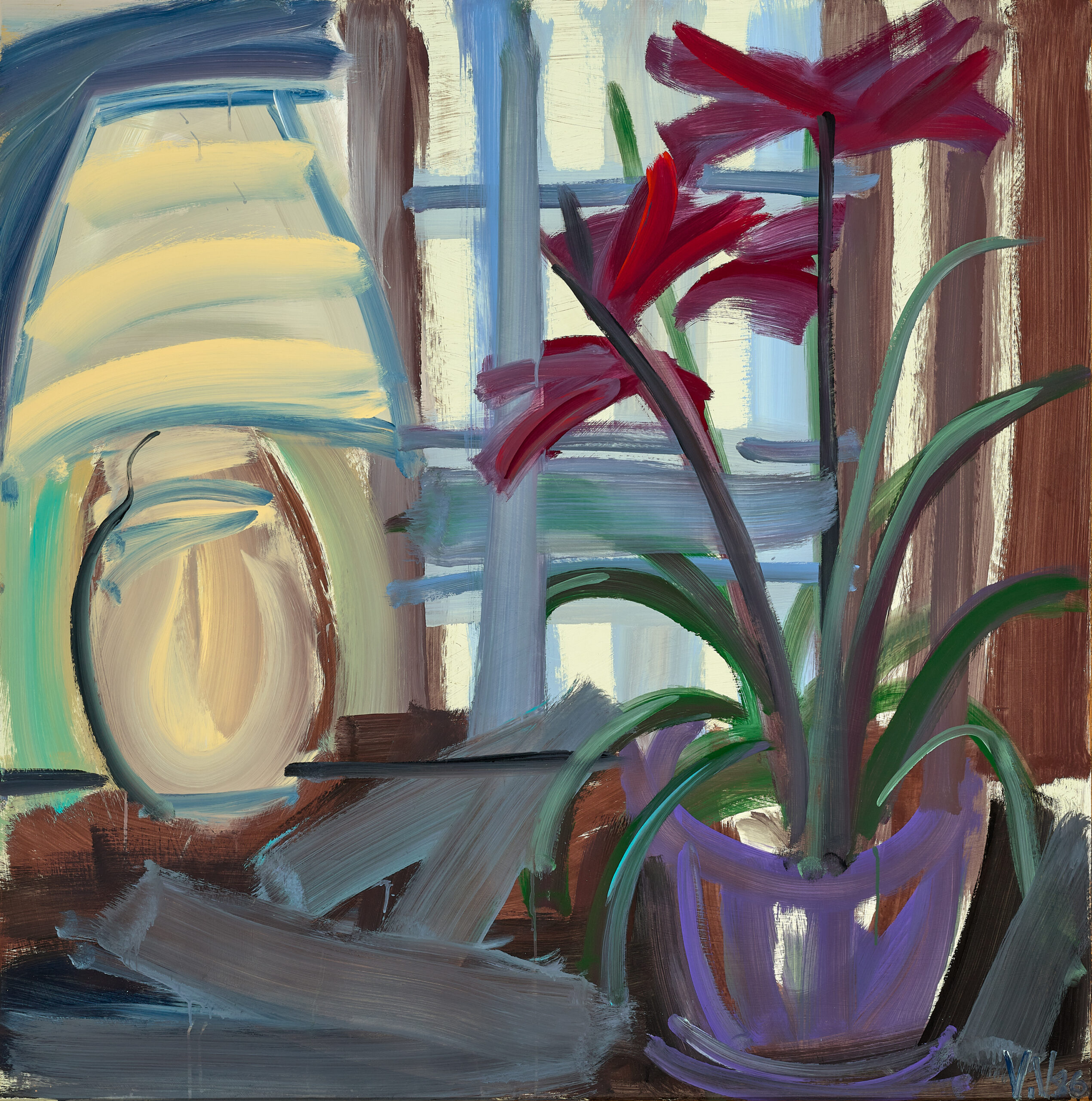 STILL LIFE – HIPPEASTRUMS