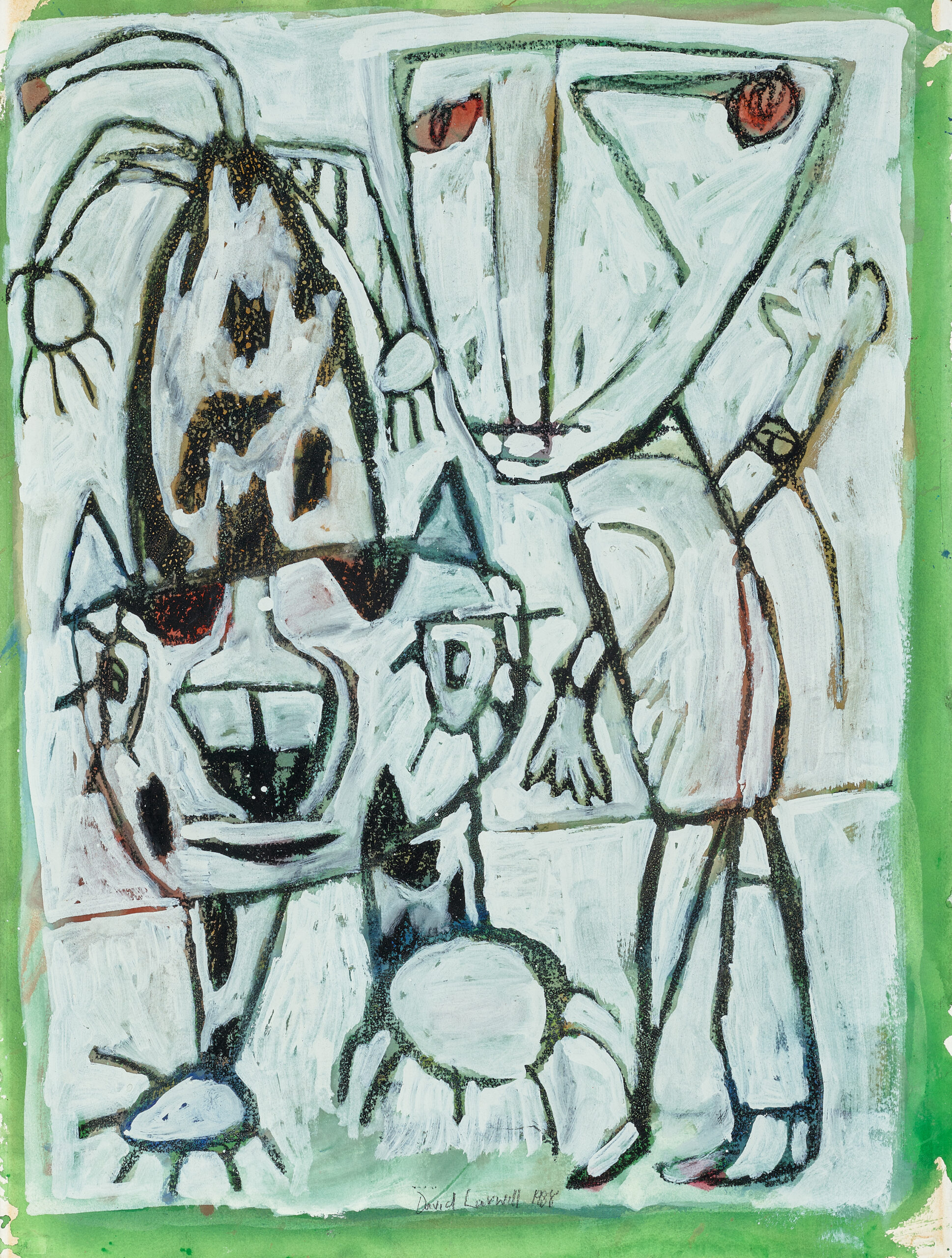 BOY AND CAT