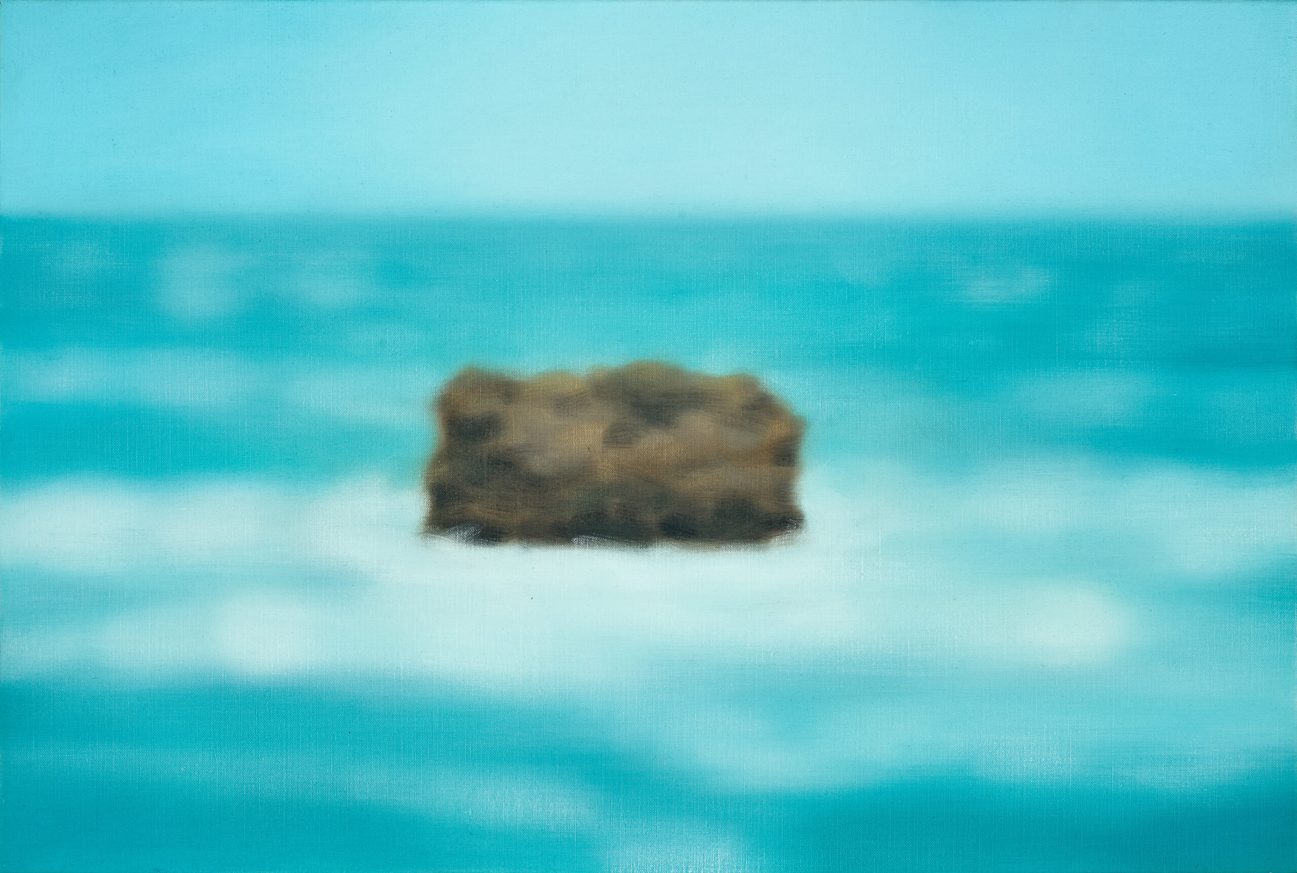 SEASCAPE WITH OUTCROP, SORRENTO