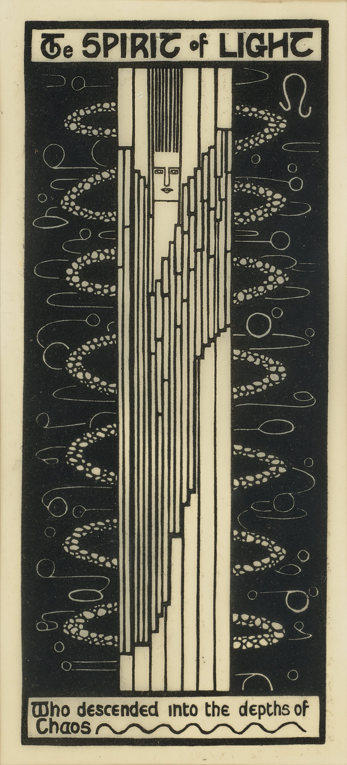 TWO LINOCUT PRINTS