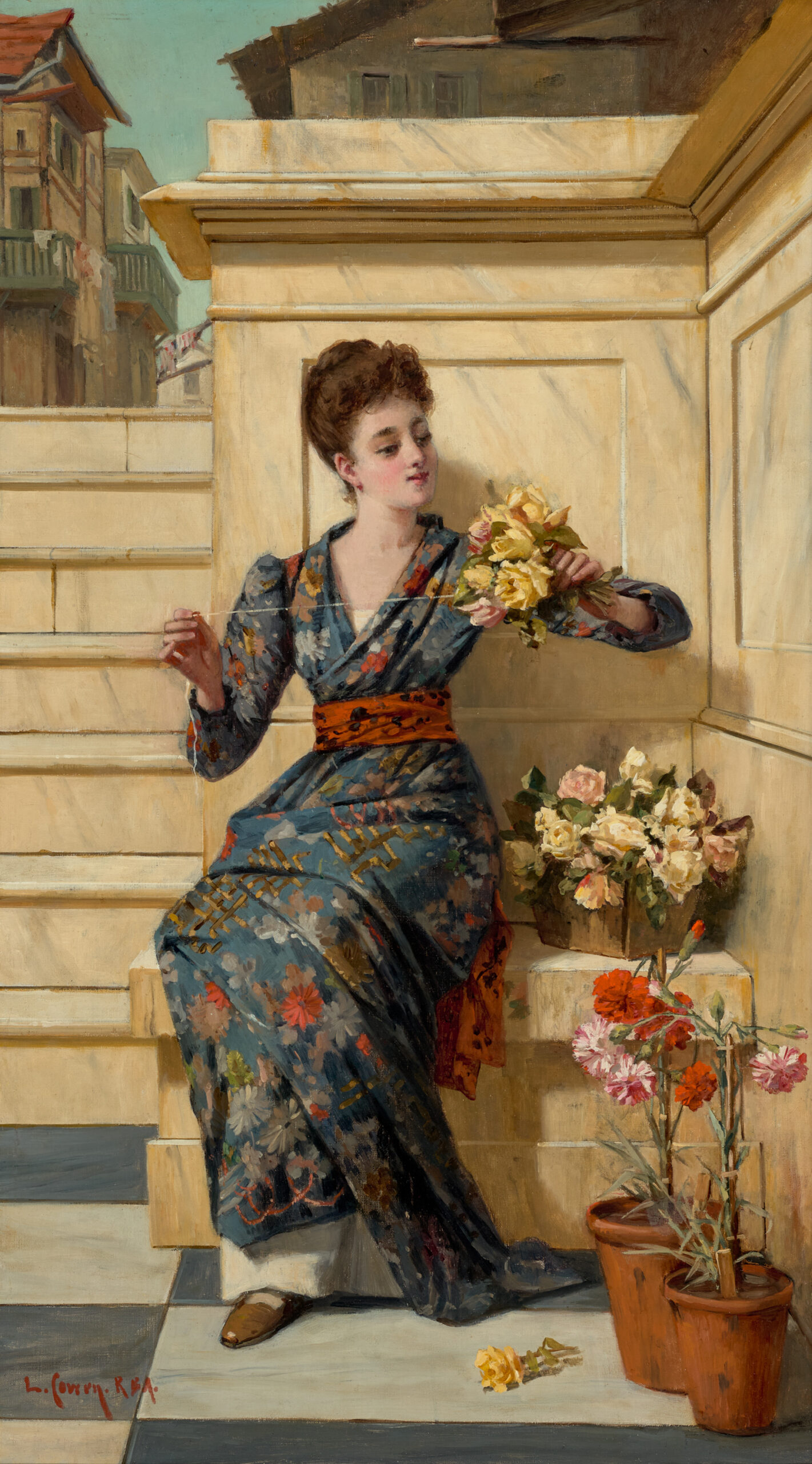 MAKING THE BOUQUET