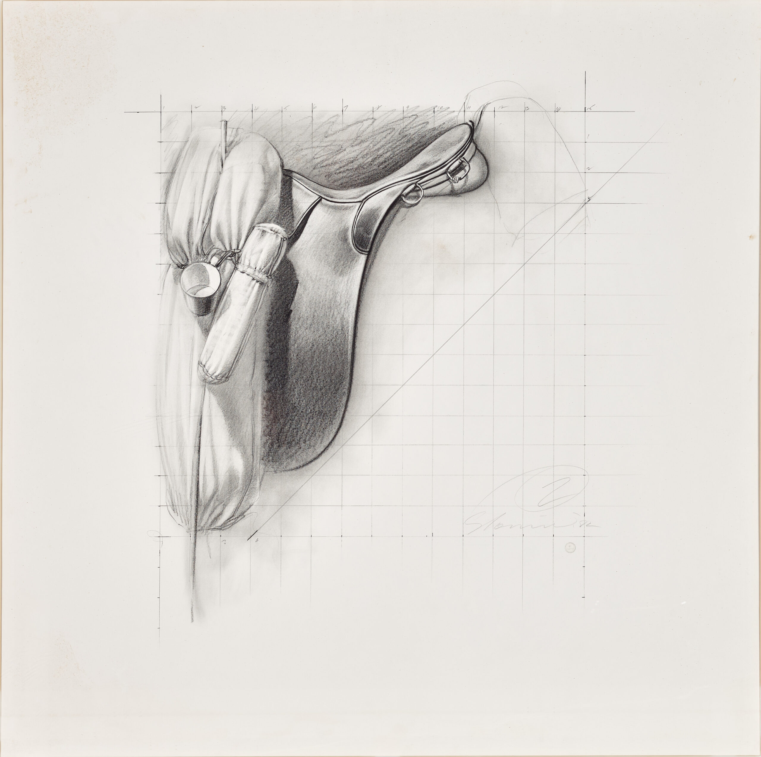 SADDLE DRAWING