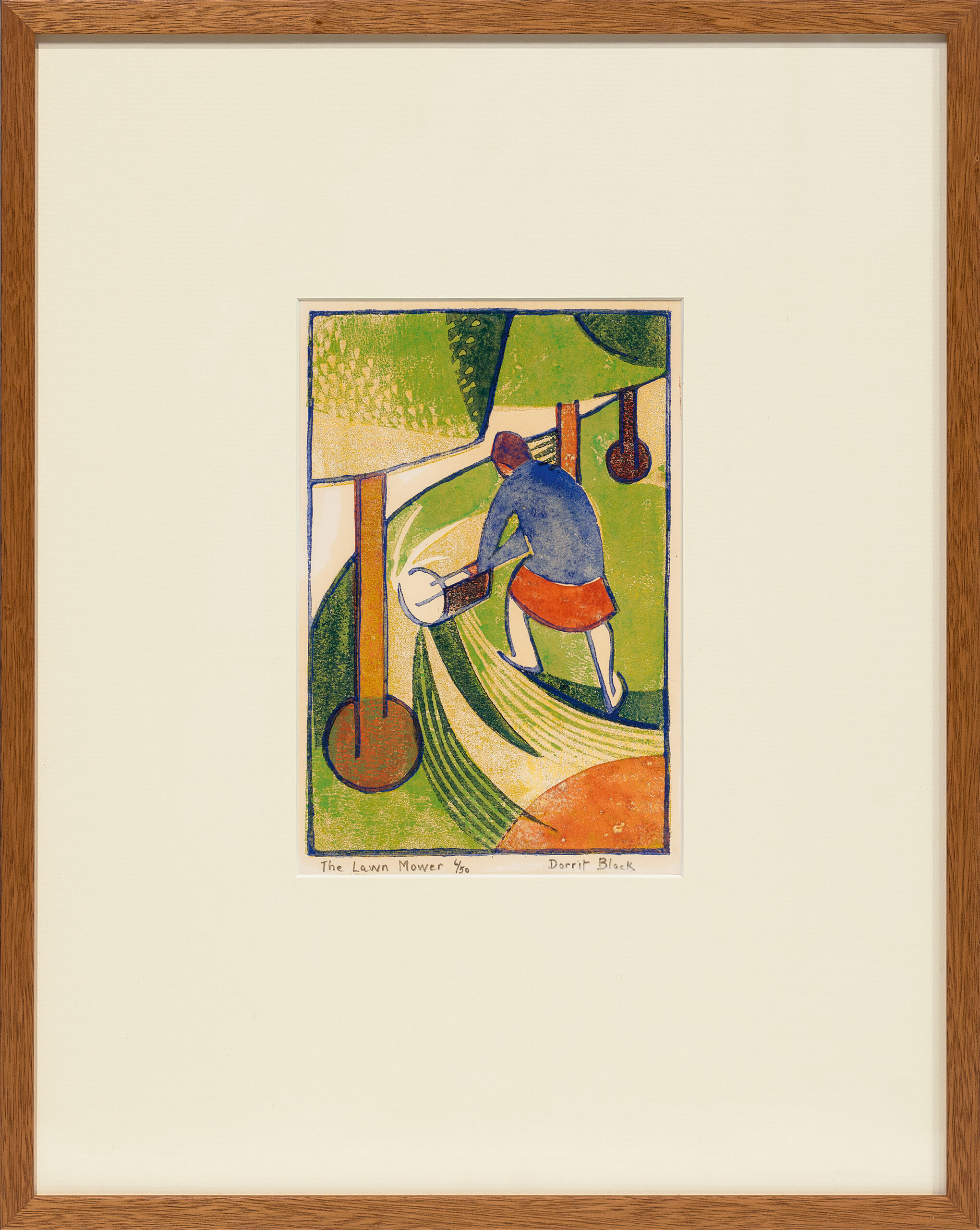 The lawn mower