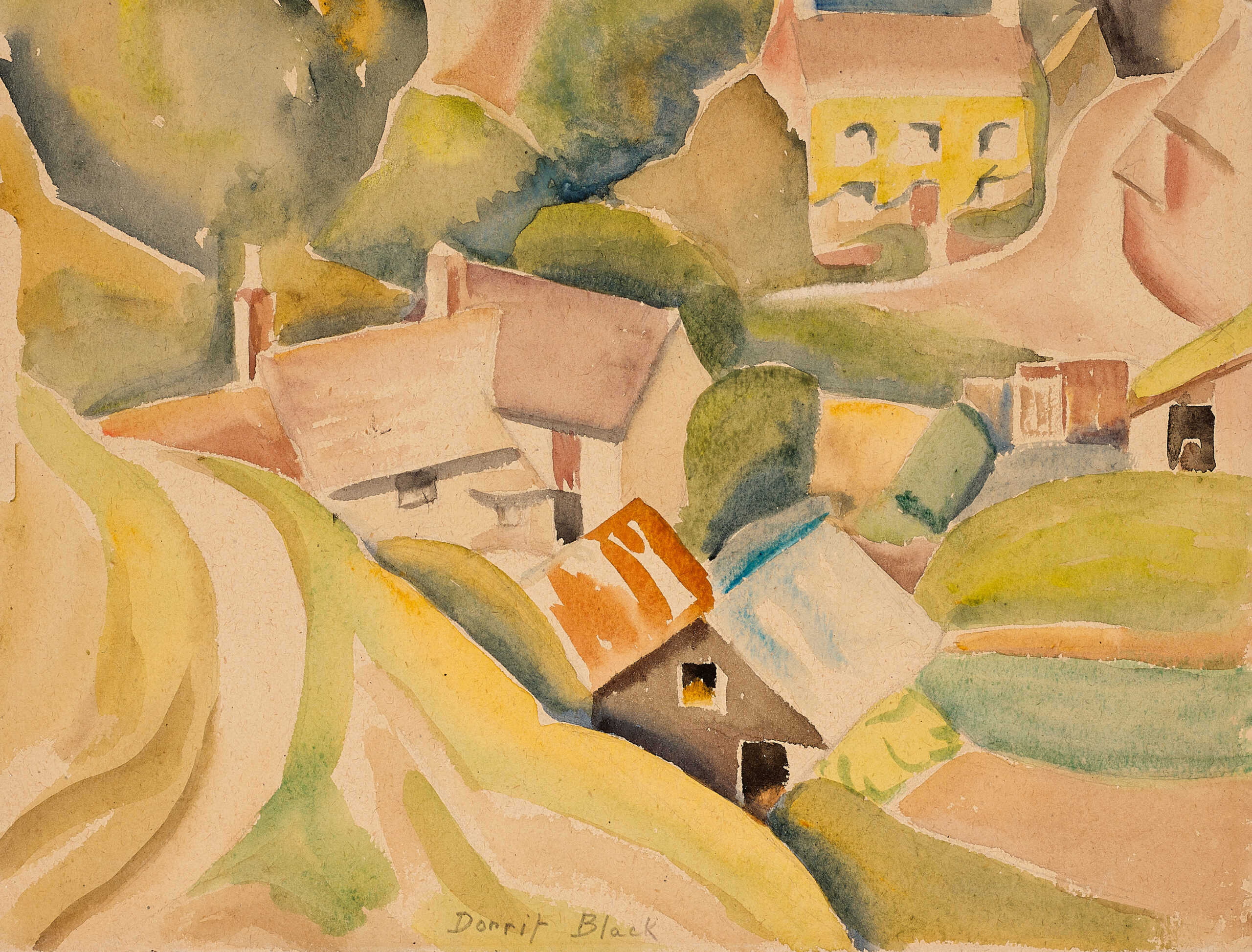 Group of cottages, Corfe Castle