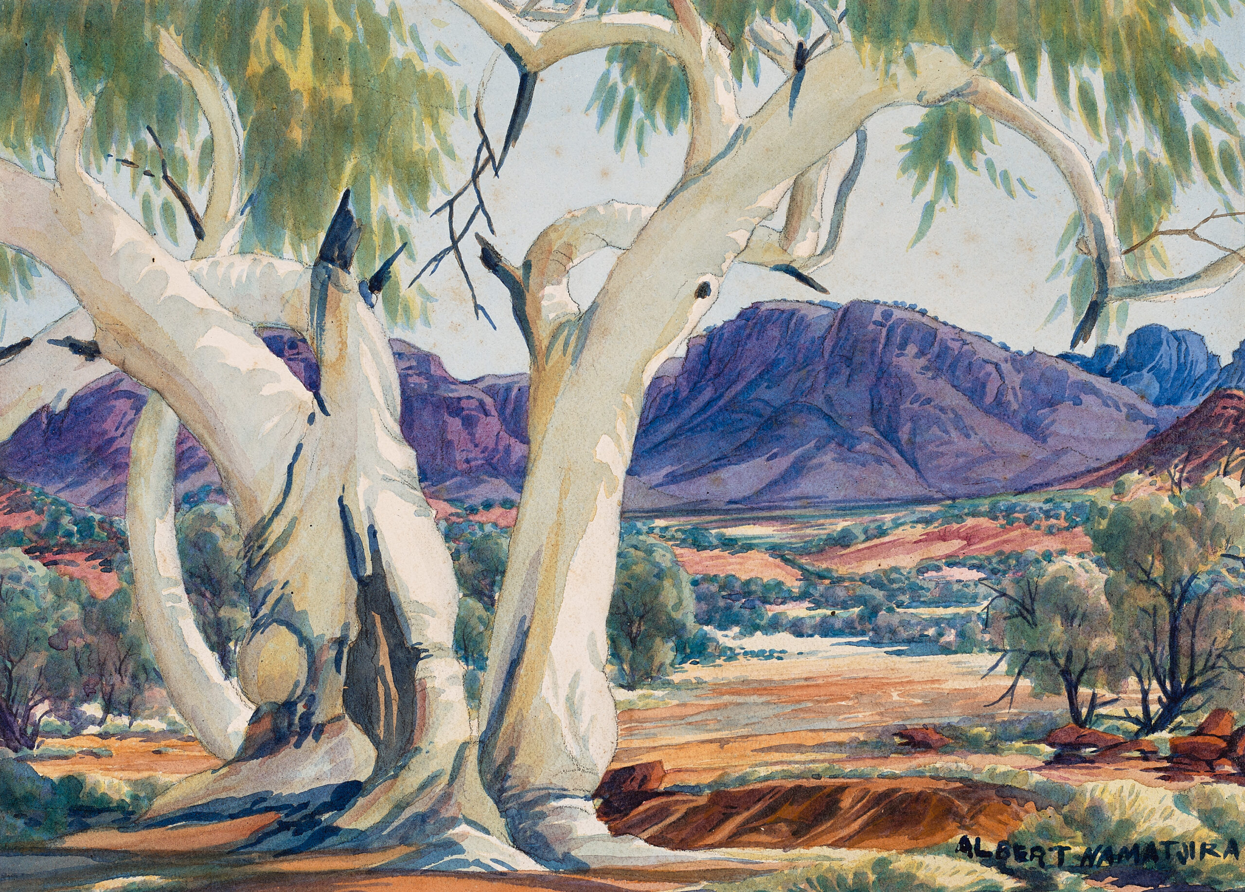 Mount Sonder at Glen Helen