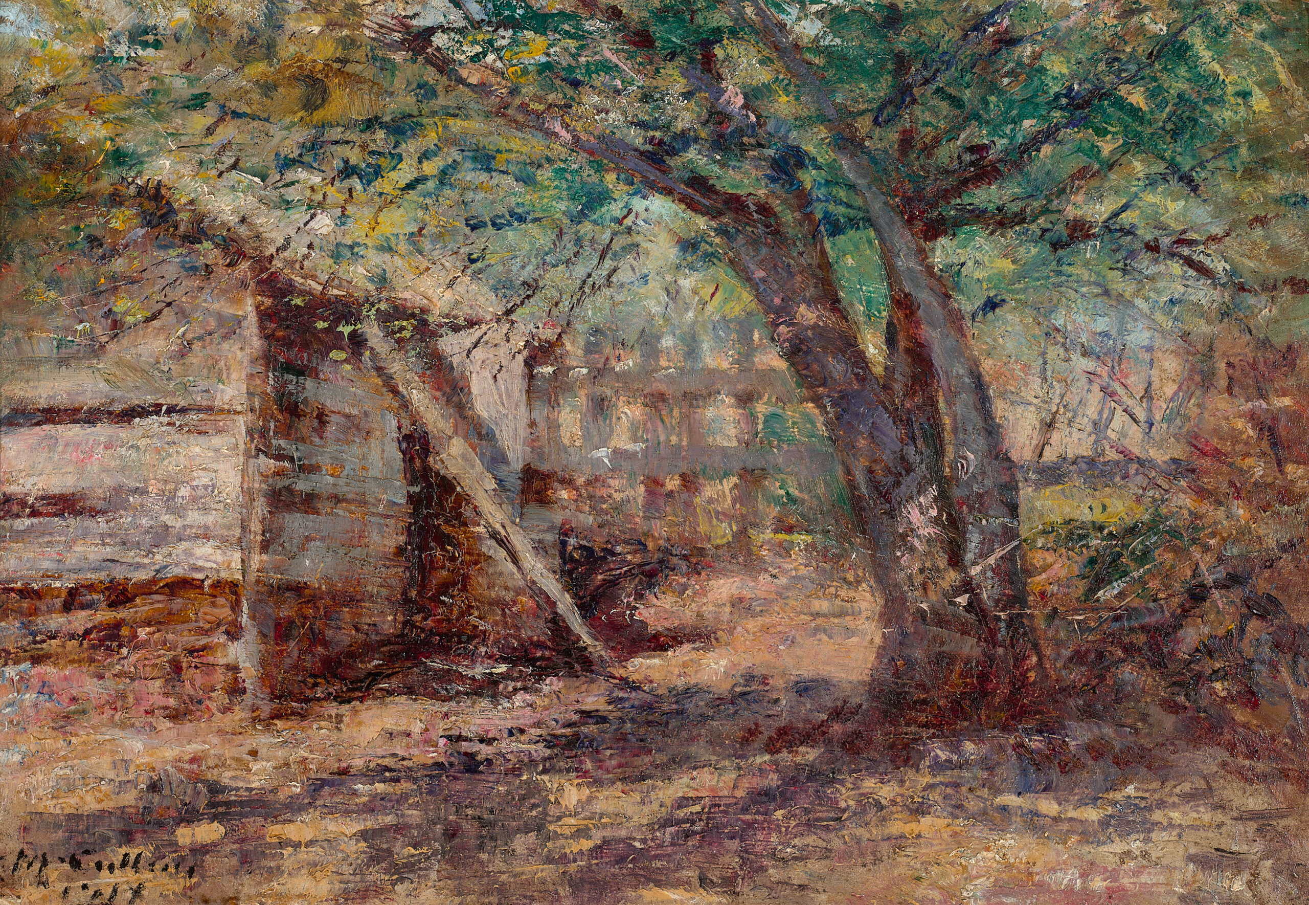 The bush hut
