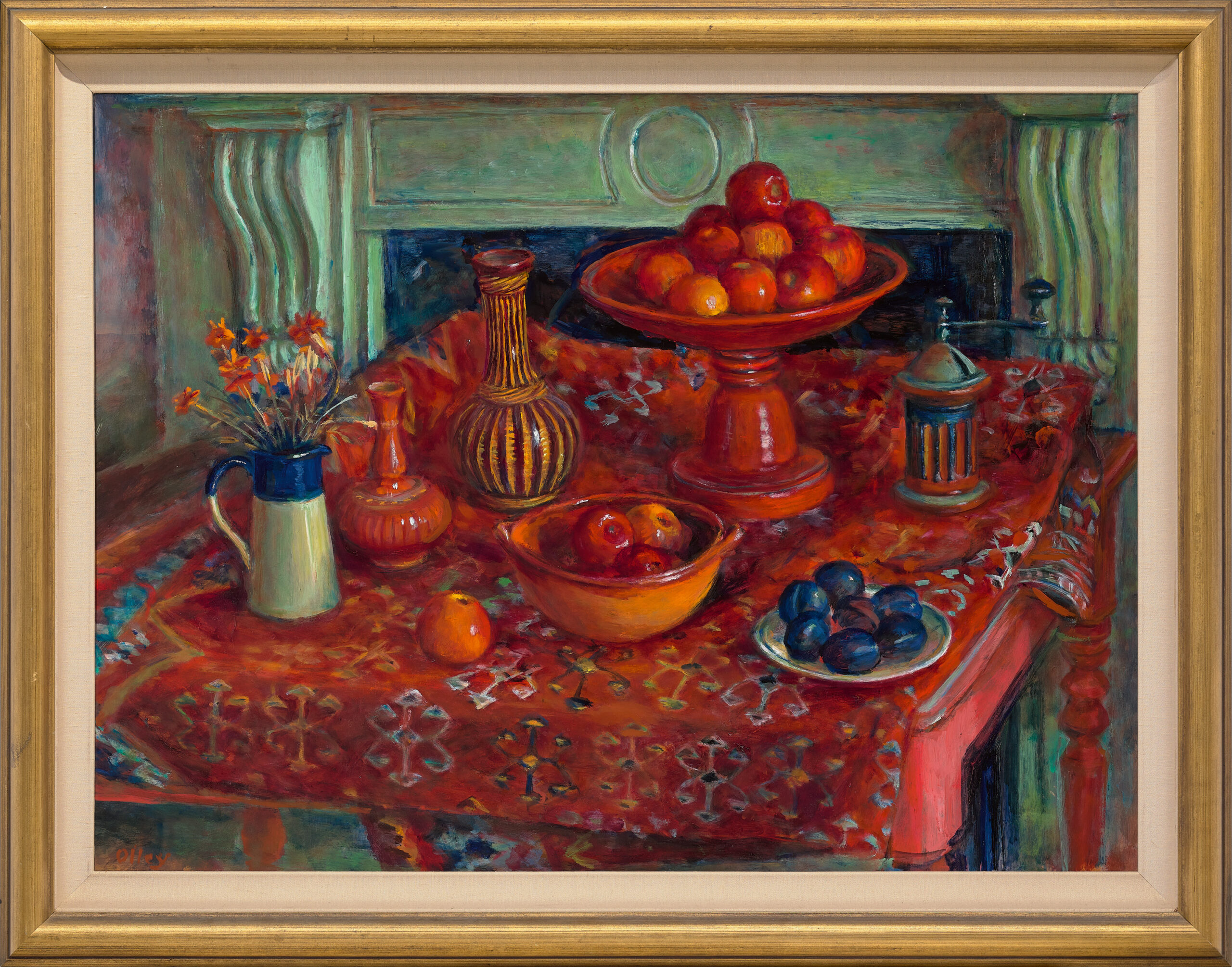 Still life with kelim