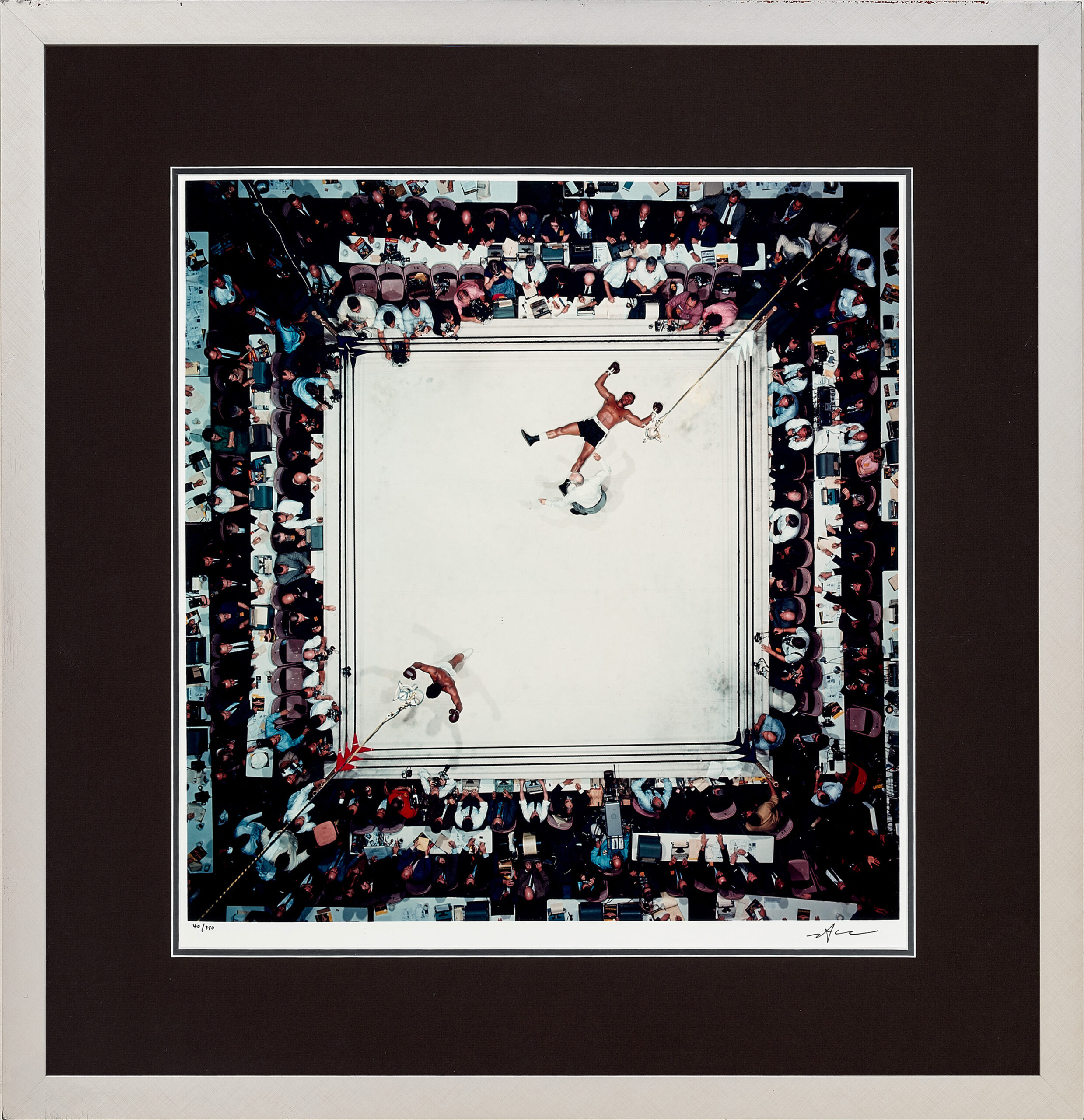 Muhammad Ali vs Cleveland Williams (Aerial)